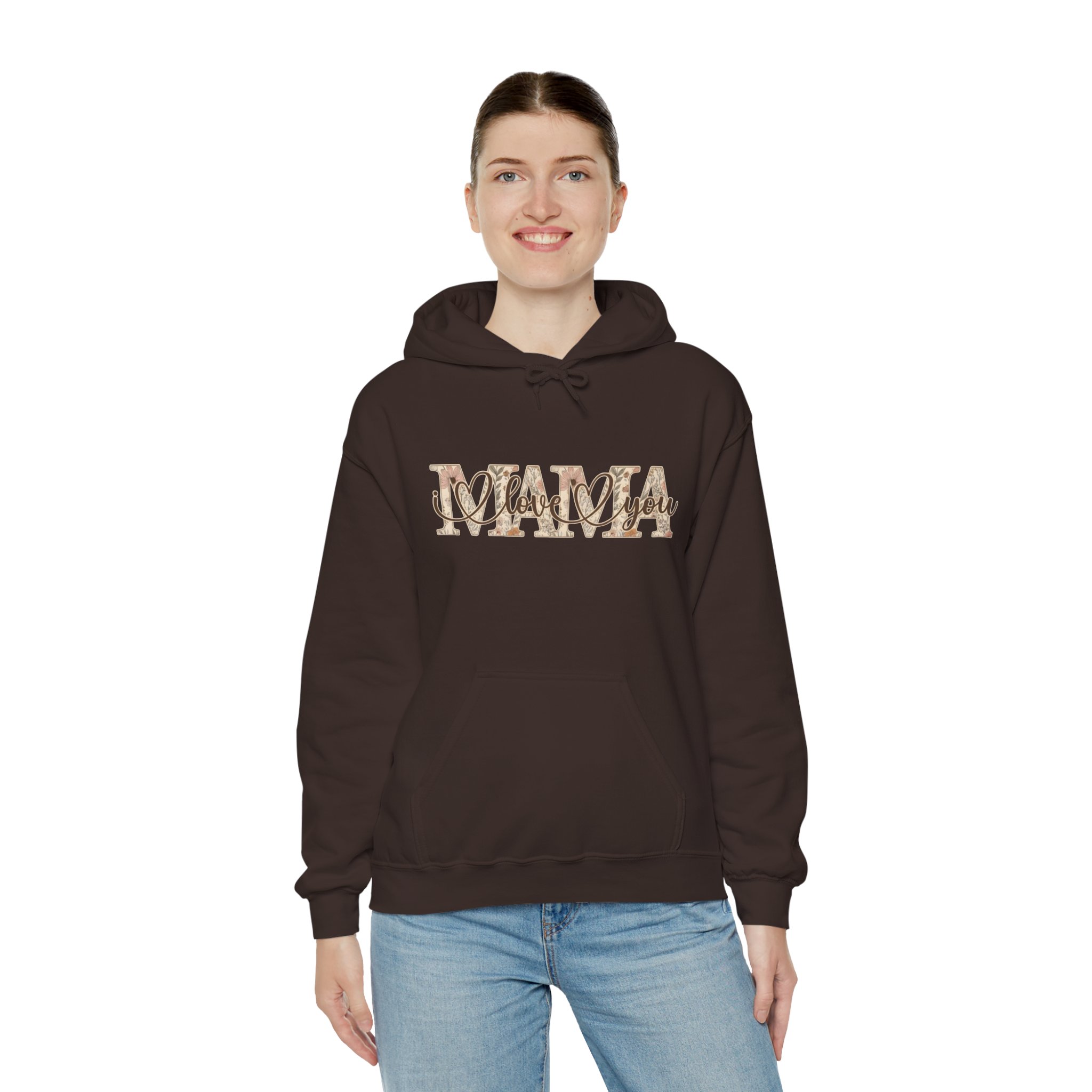 Love You Mommy Leopard Hoodie — "I Love You" Mom Sweatshirt - Image 6