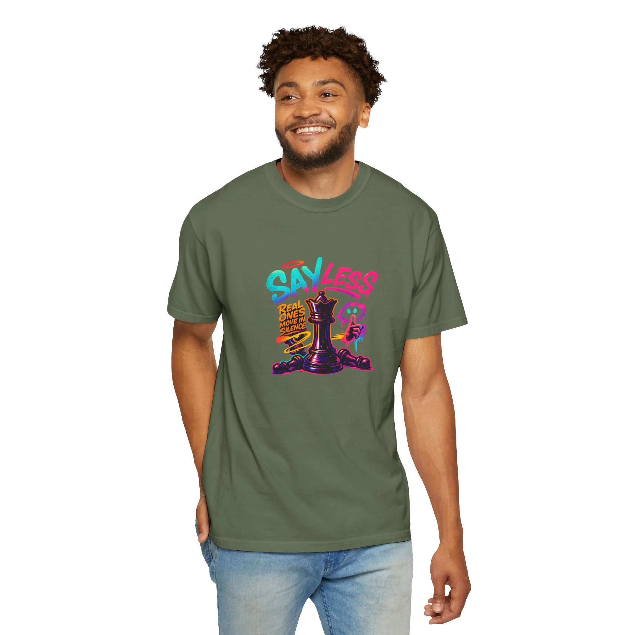 Say Less Chess King T-Shirt - Image 11