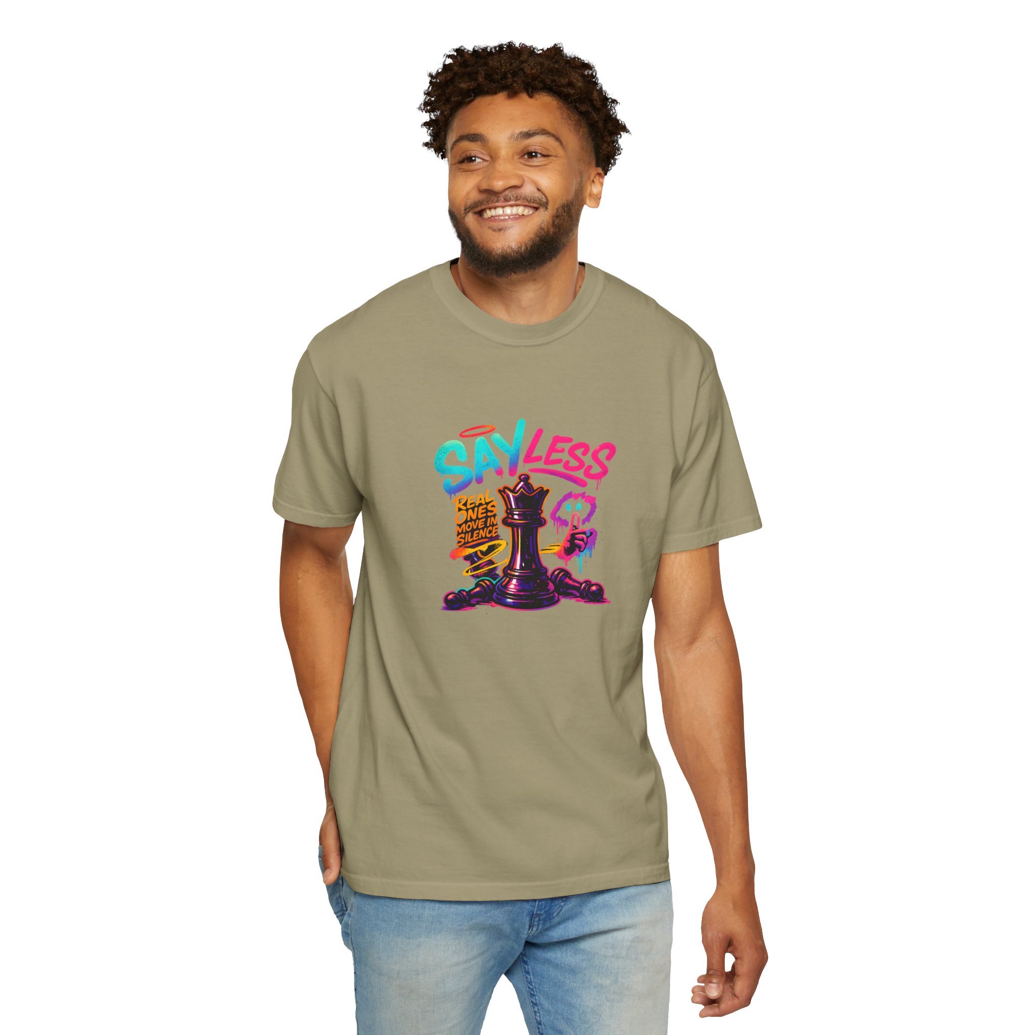 Say Less Chess King T-Shirt - Image 6
