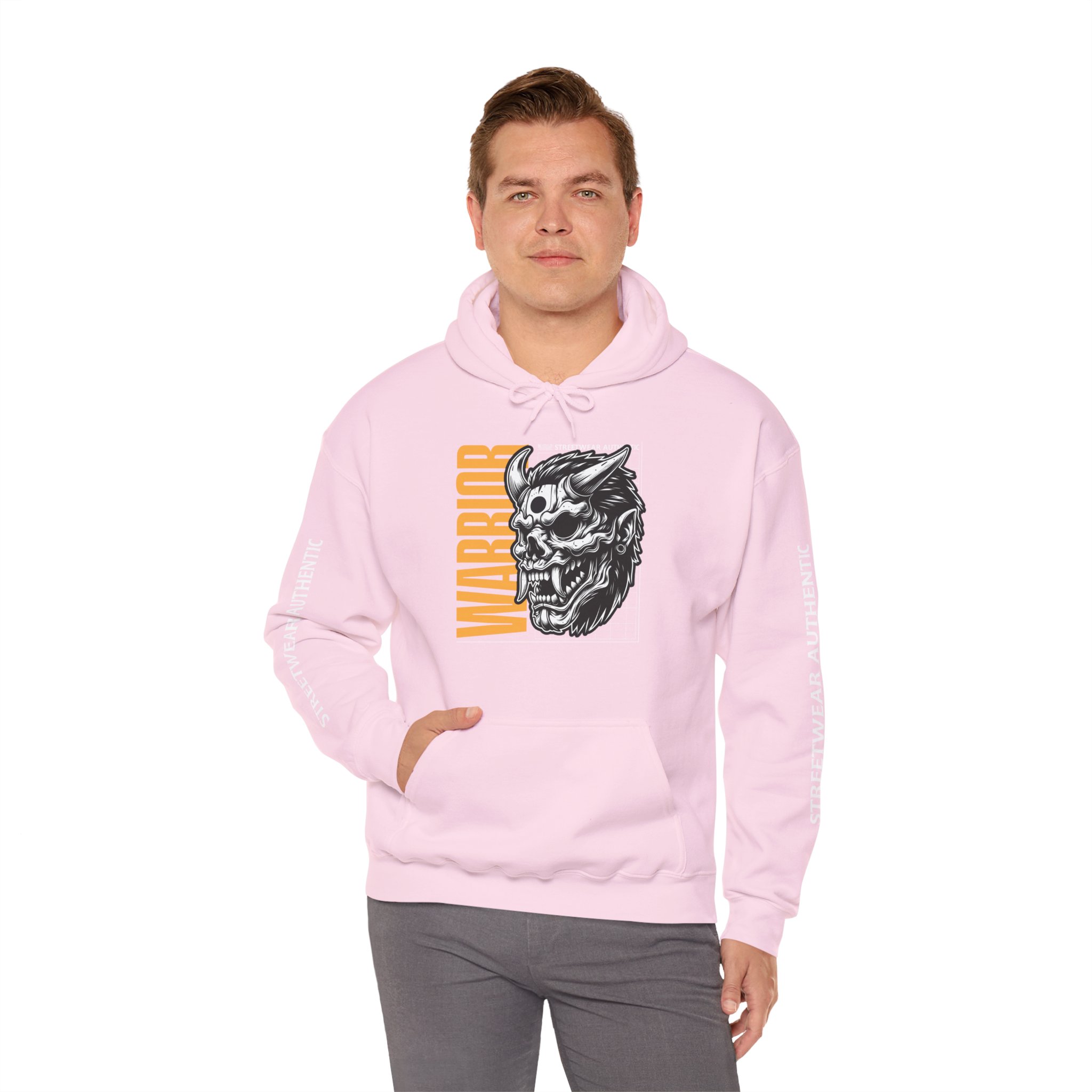 Warrior Demon Skull Hoodie — Bold Graphic Streetwear Pullover - Image 19