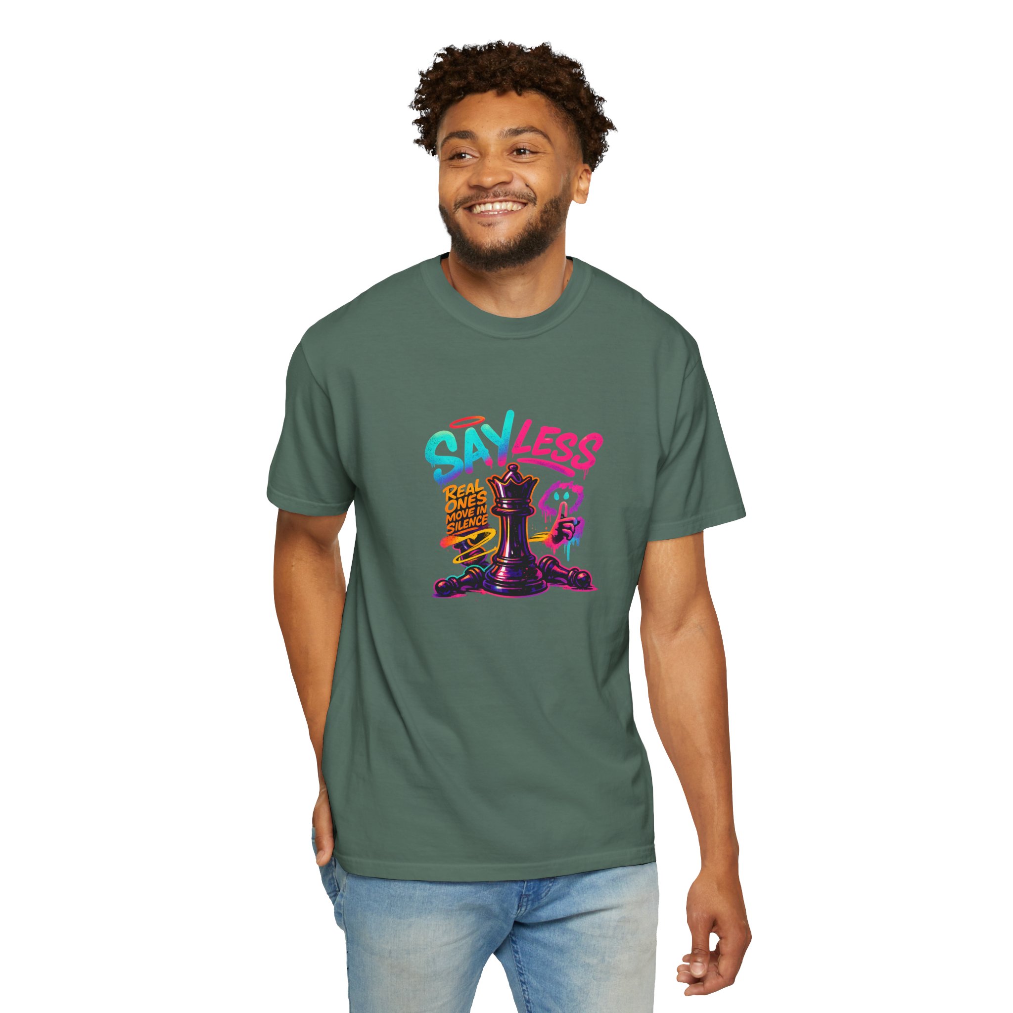 Say Less Chess King T-Shirt - Image 14