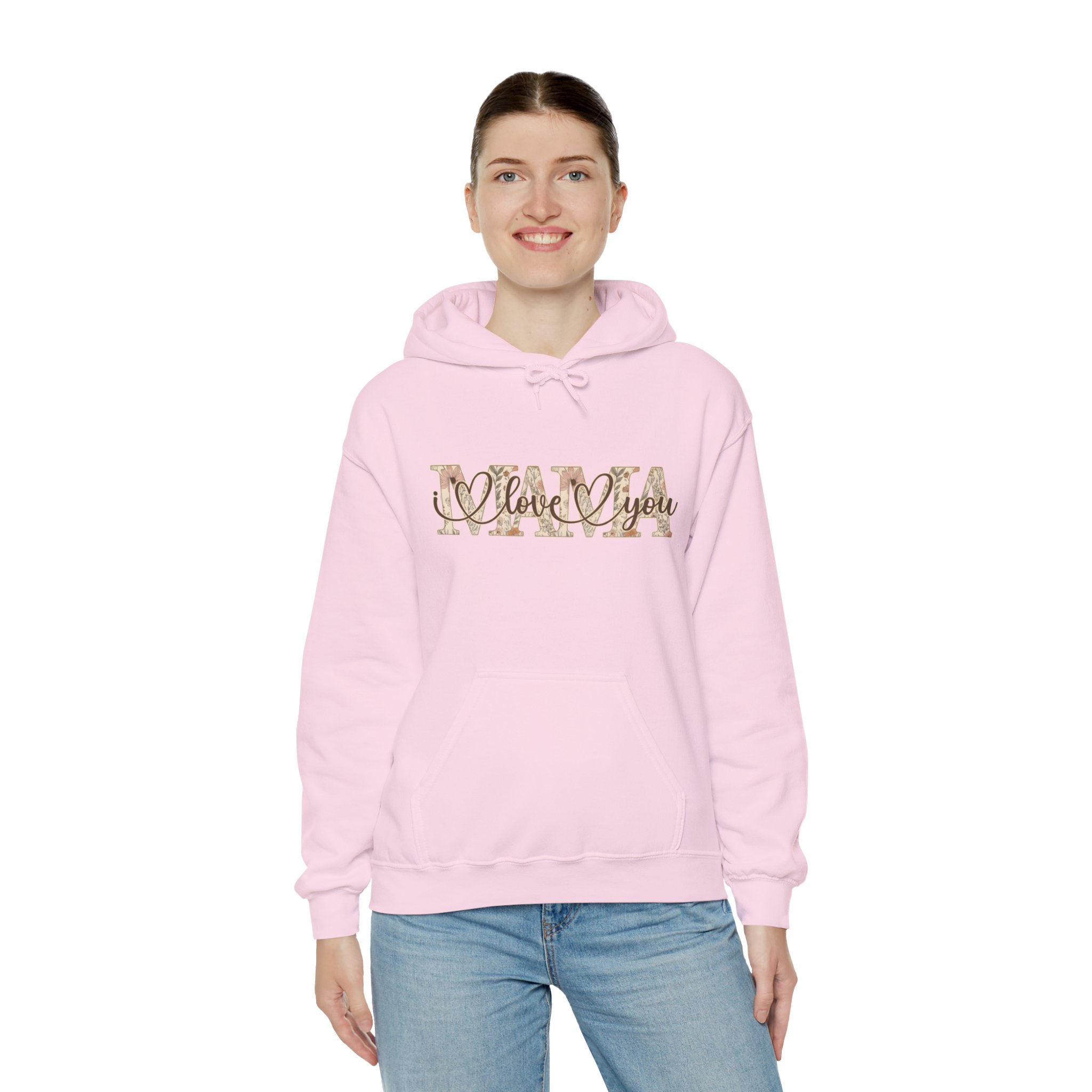 Love You Mommy Leopard Hoodie — "I Love You" Mom Sweatshirt - Image 12
