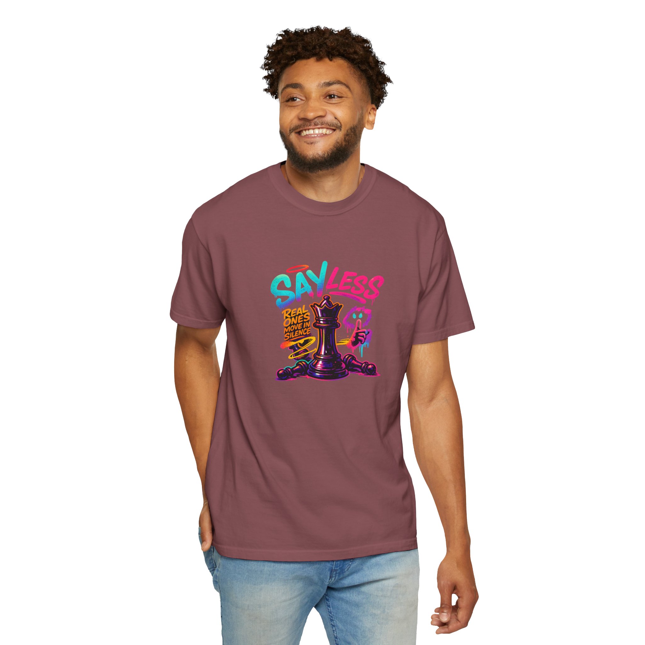 Say Less Chess King T-Shirt - Image 4