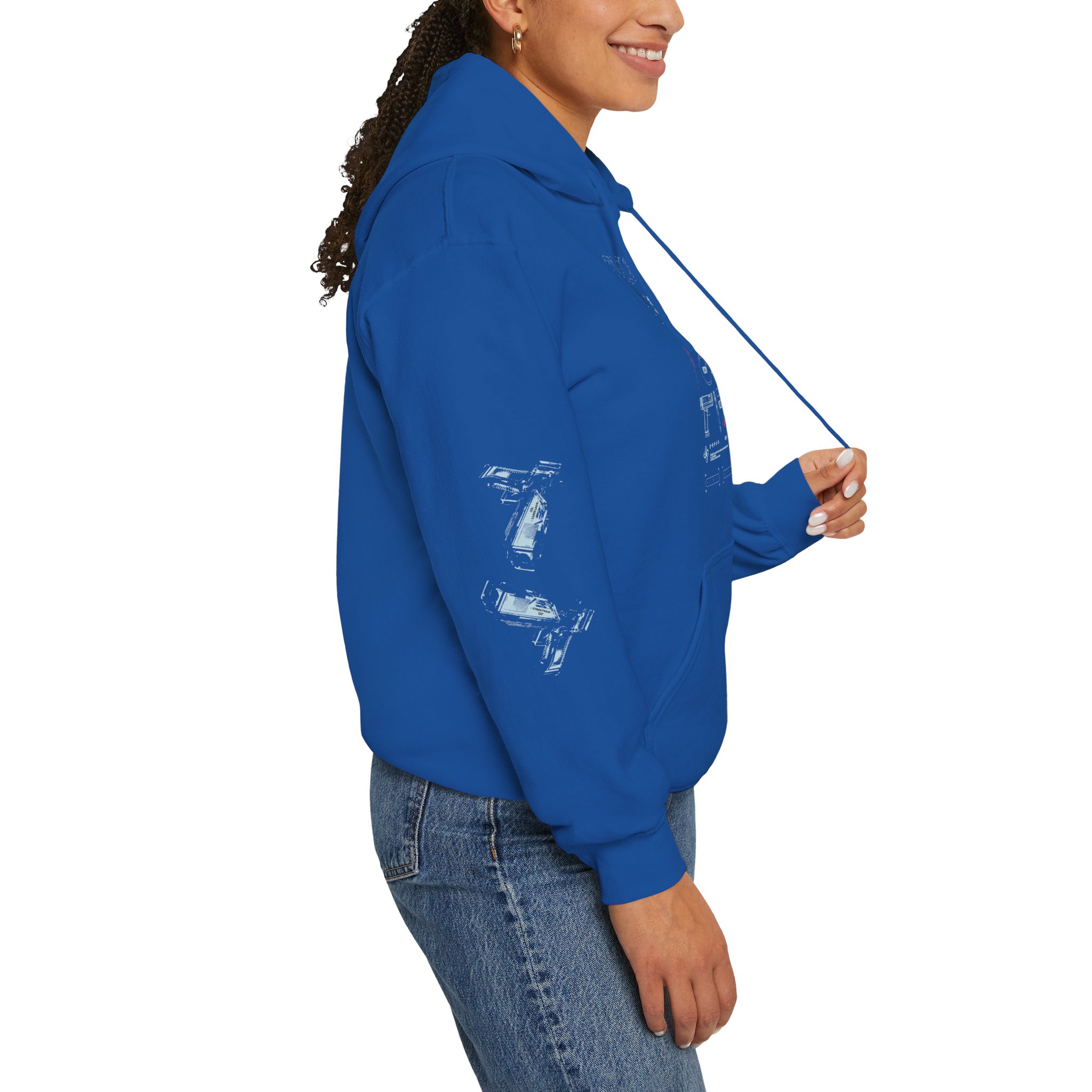 Band Tour Hoodie – Grunge Motorcycle Graphic Pullover - Image 17