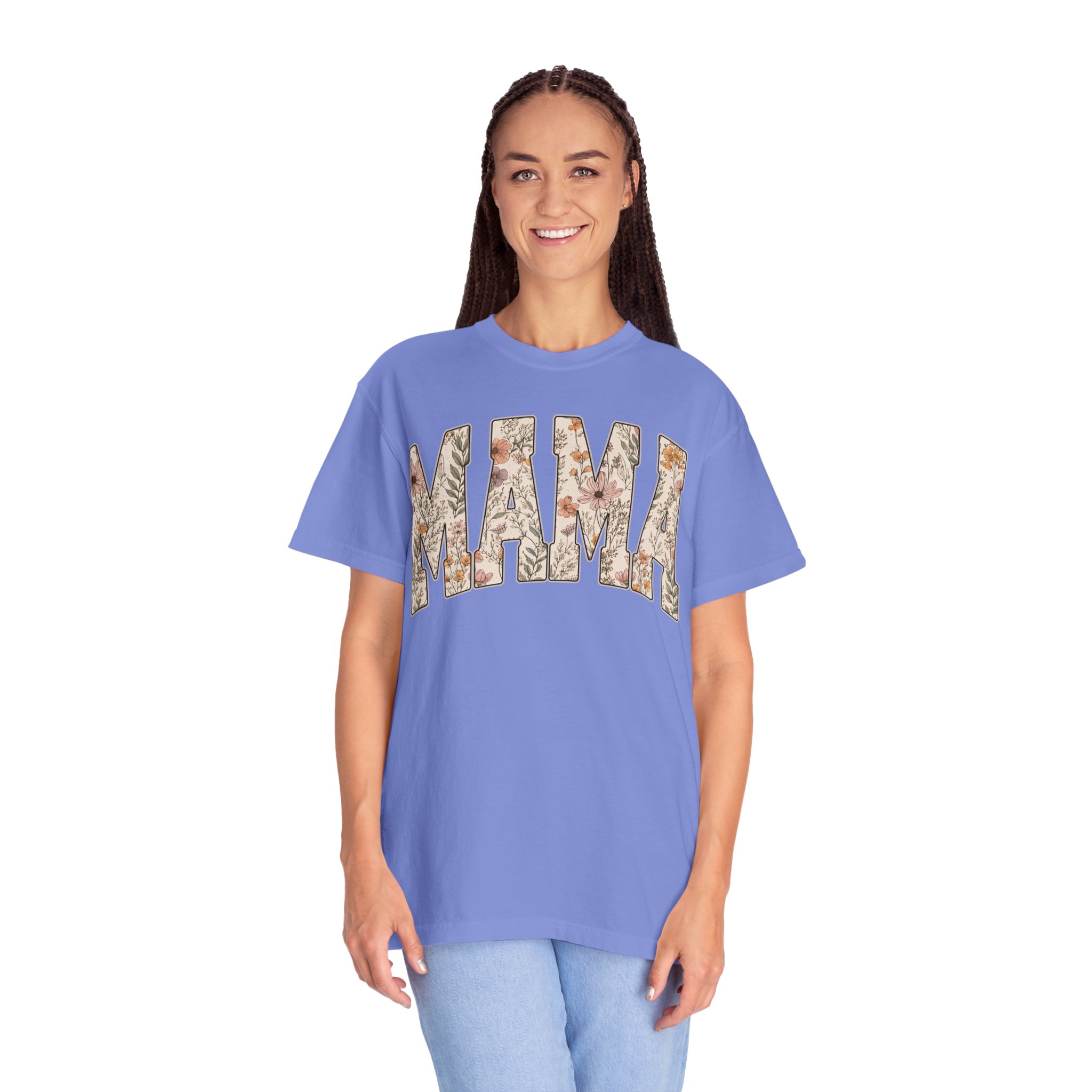 Mama Floral T-Shirt — Vintage Garden Mom Tee for Mother's Day - Image 10