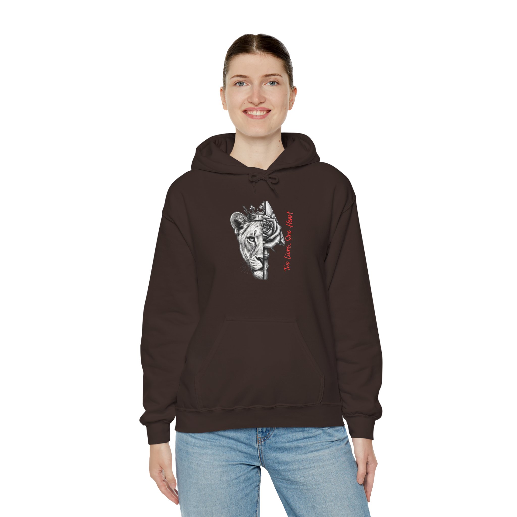 Tiger Face Split Hoodie – Be Fearless Graphic Sweatshirt - Image 7