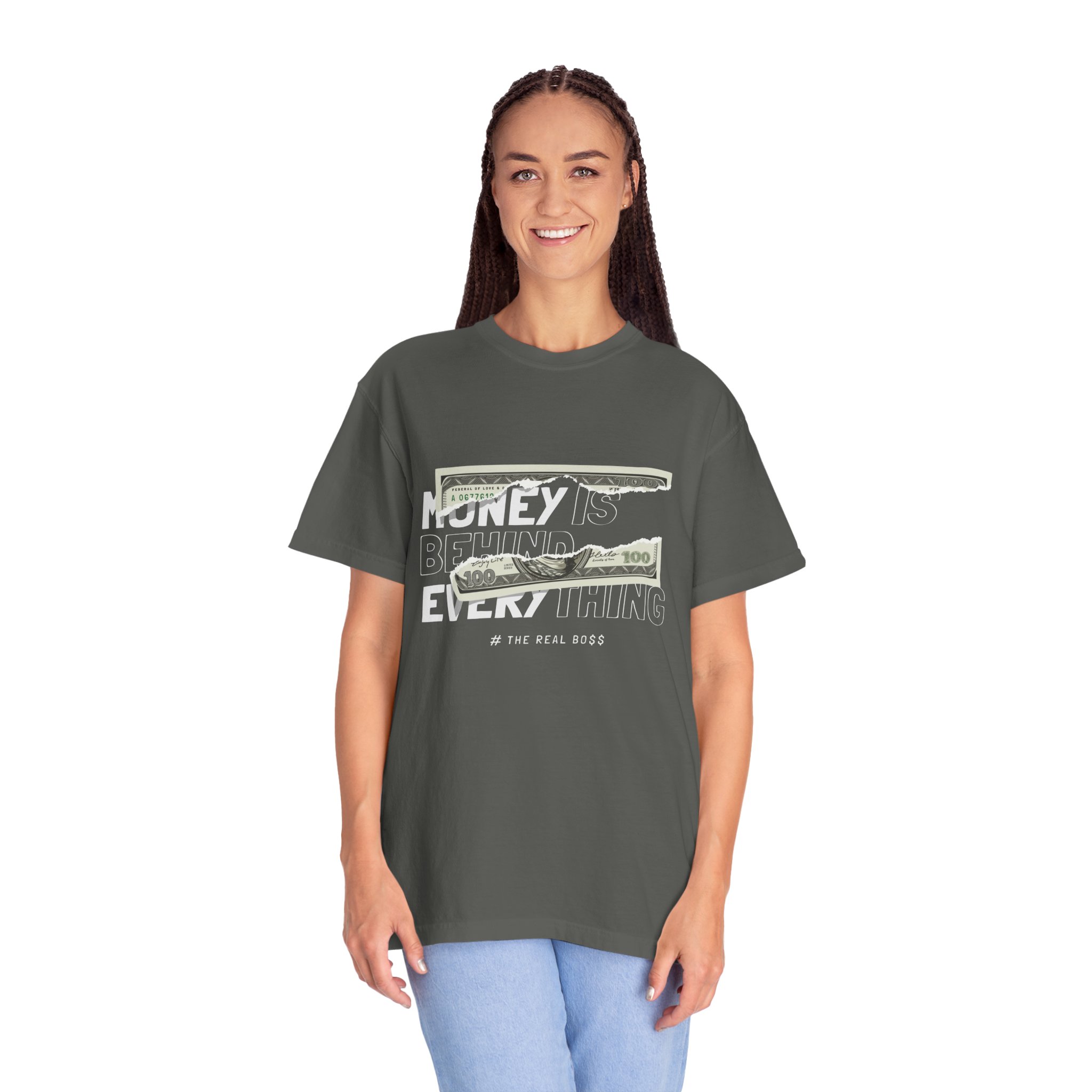 T-Shirt — Money Graphic Tee (100 Dollar Strip) - Image 5