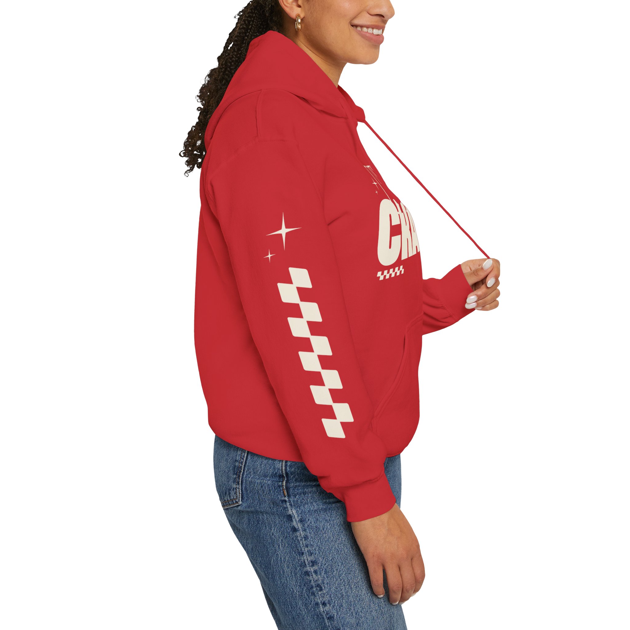 Crazy Graphic Hoodie — “Like So Crazy” Retro Racing Sleeve Pullover - Image 23