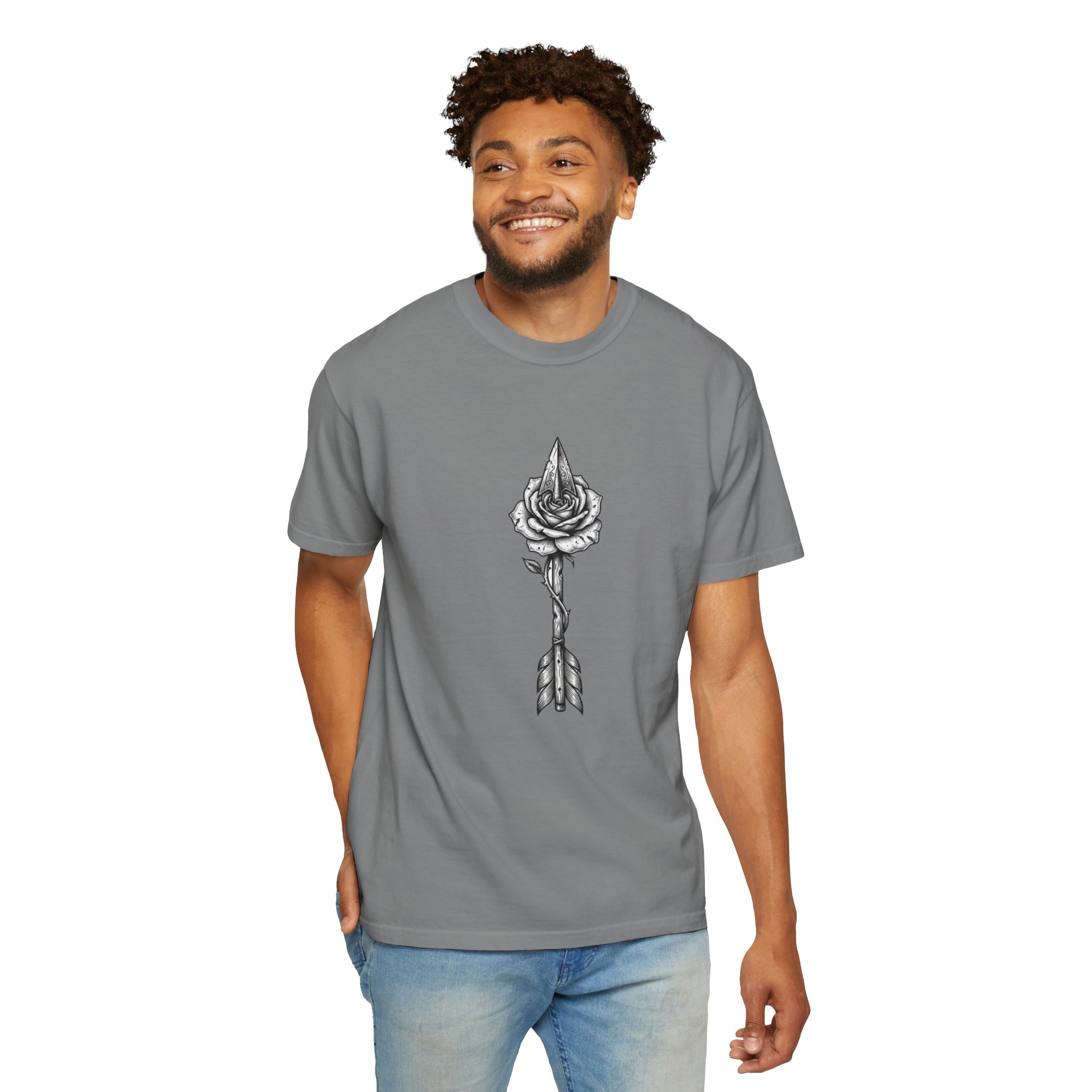 Rose Arrow Graphic T-Shirt - Image 7
