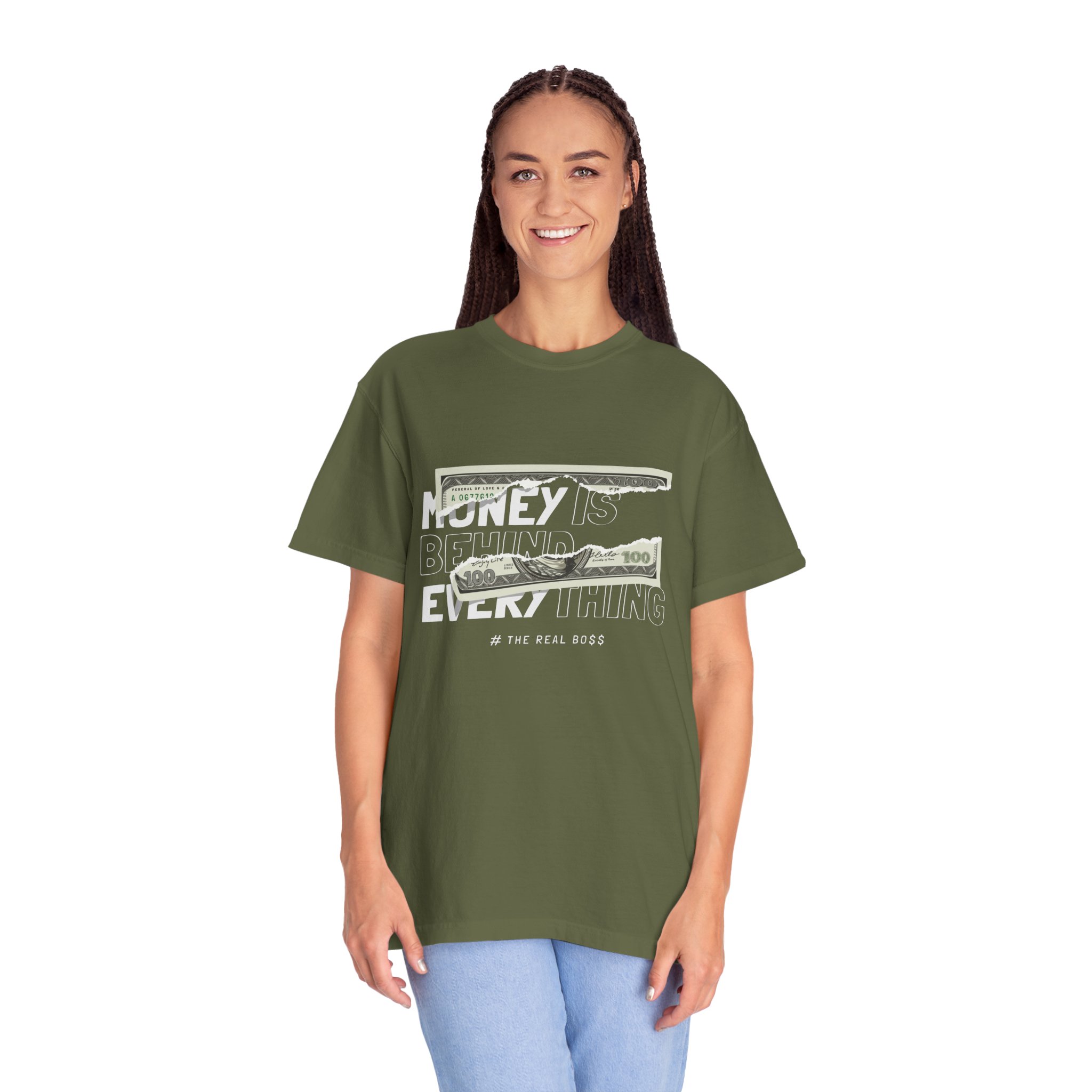 T-Shirt — Money Graphic Tee (100 Dollar Strip) - Image 8