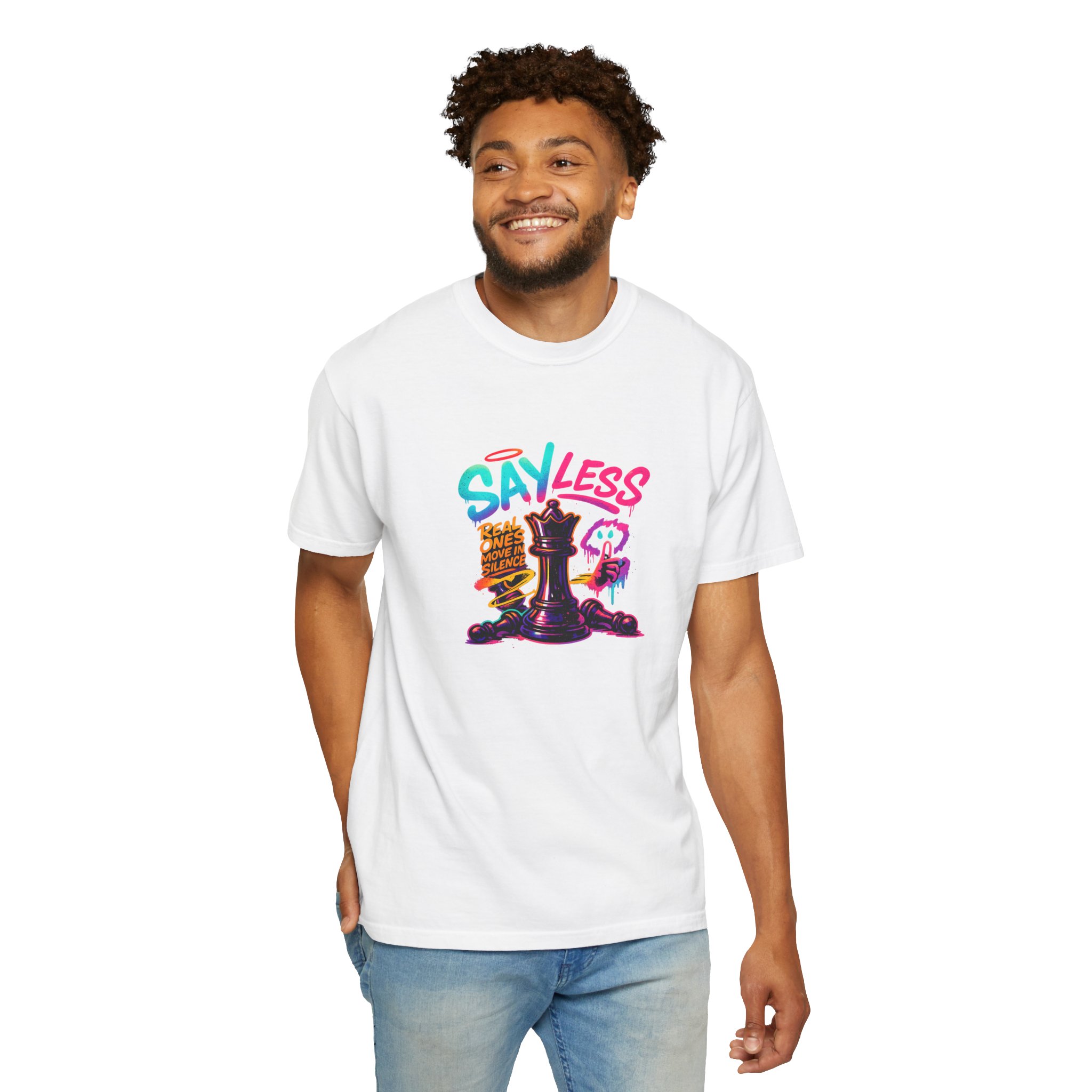 Say Less Chess King T-Shirt - Image 2