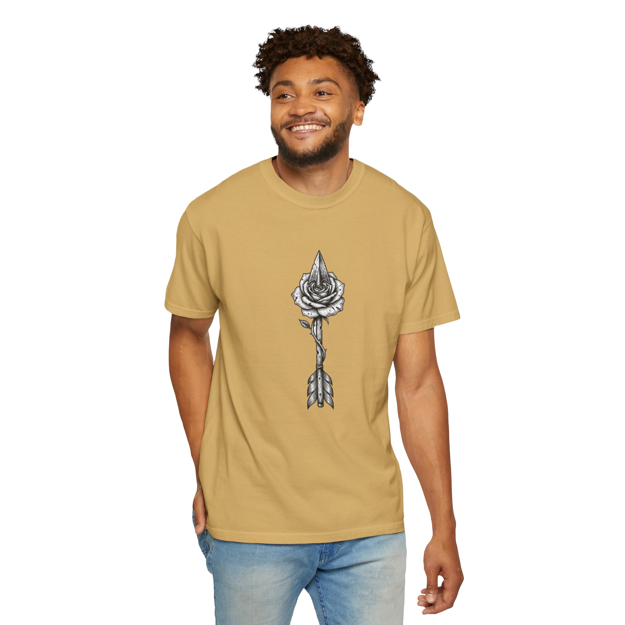 Rose Arrow Graphic T-Shirt - Image 4