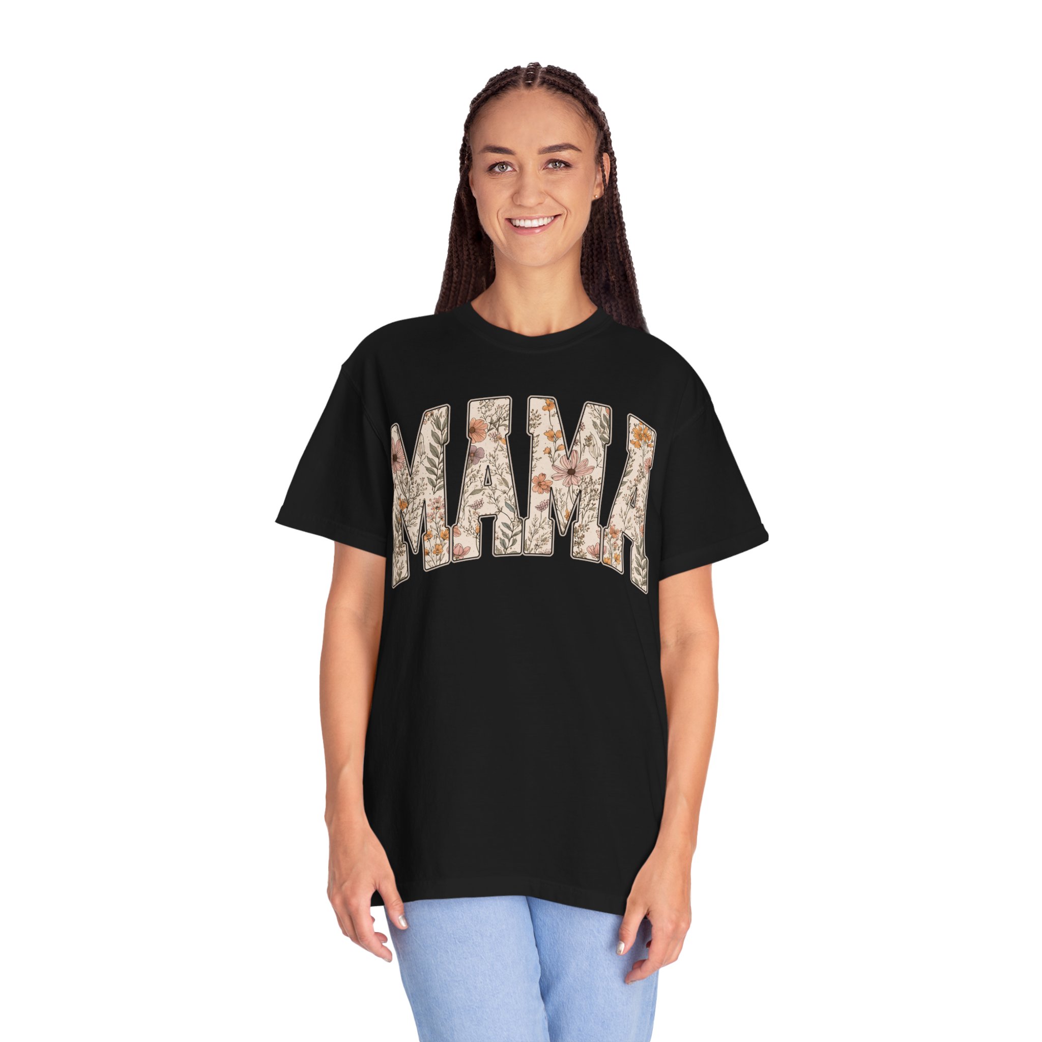 Mama Floral T-Shirt — Vintage Garden Mom Tee for Mother's Day - Image 15