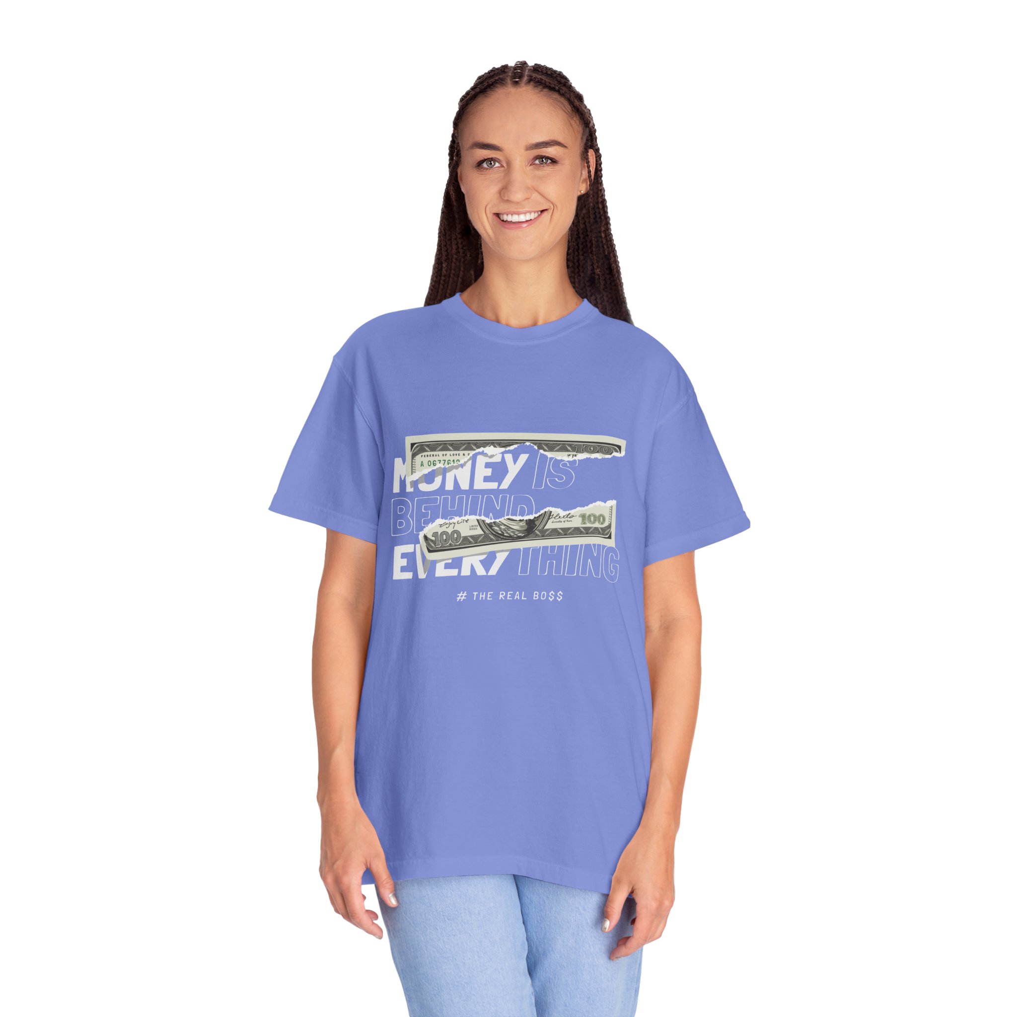 T-Shirt — Money Graphic Tee (100 Dollar Strip) - Image 11