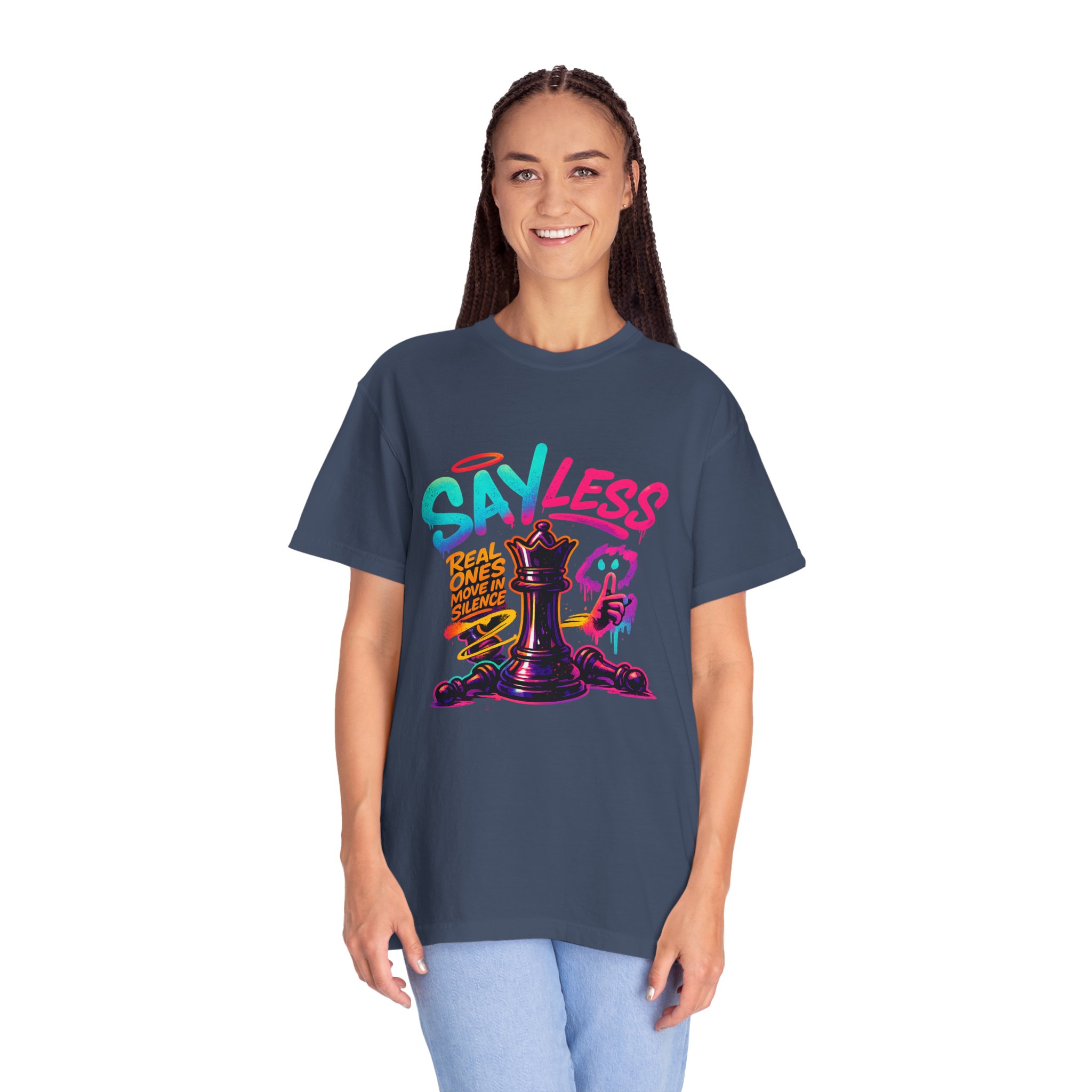 Say Less Chess King Graphic T-Shirt - Image 14