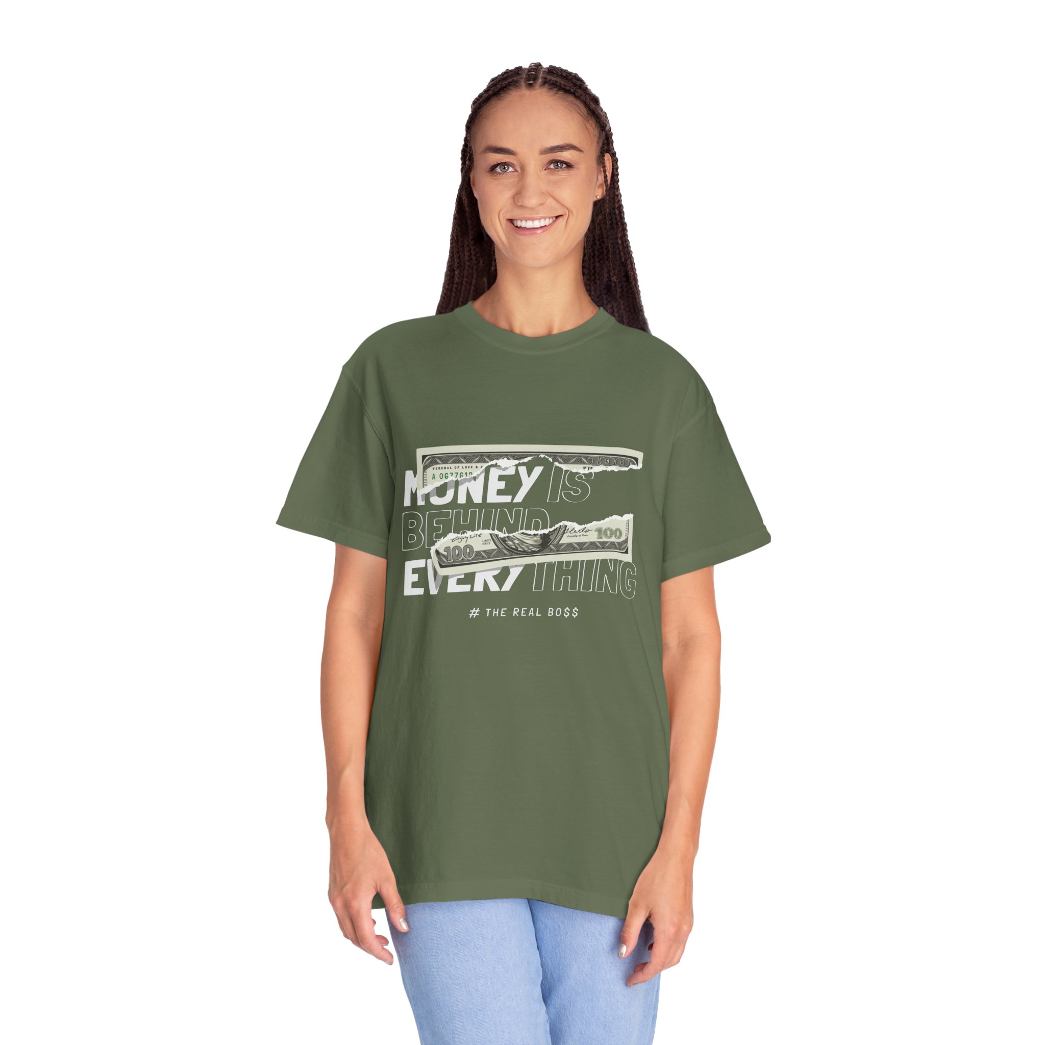 T-Shirt — Money Graphic Tee (100 Dollar Strip) - Image 7