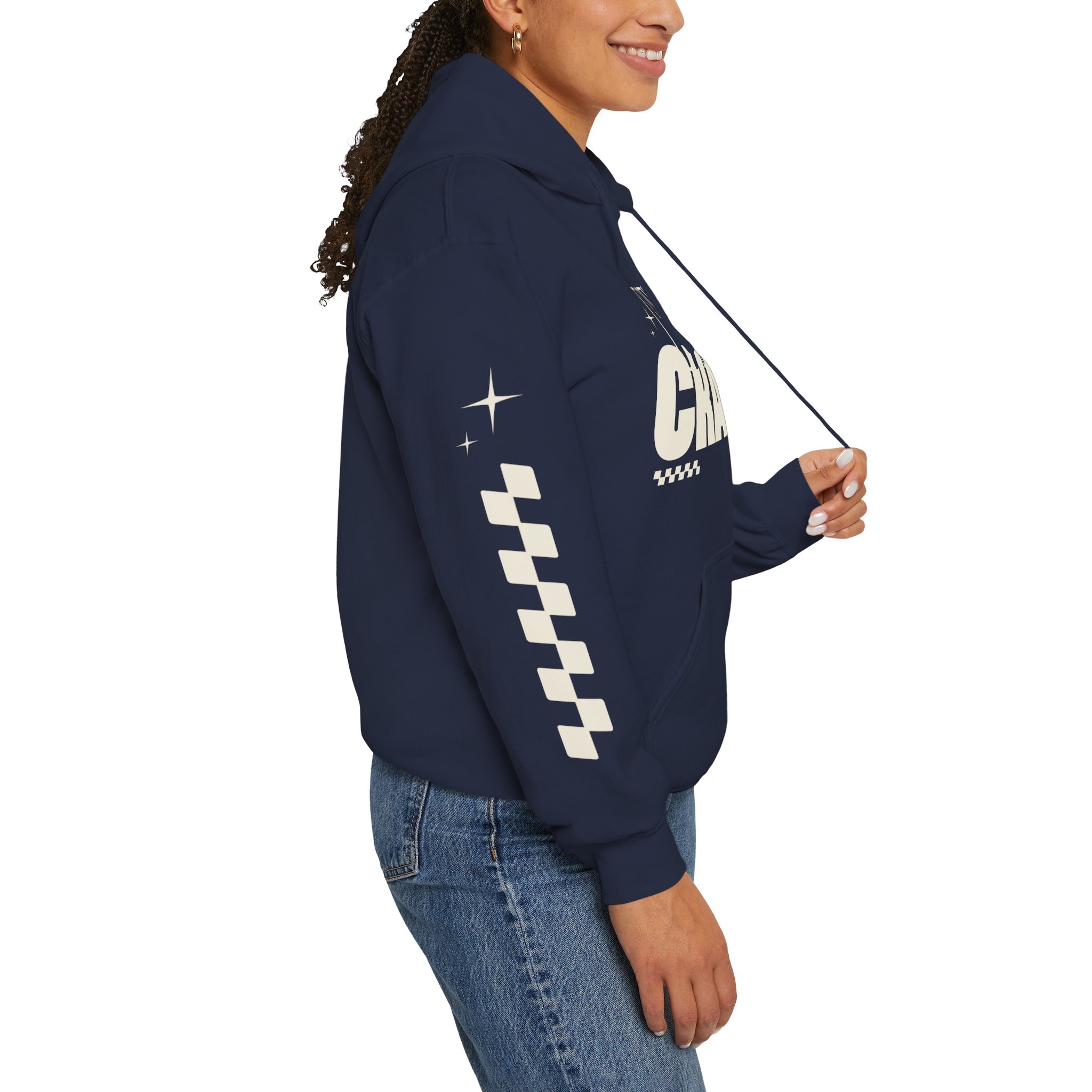 Crazy Graphic Hoodie — “Like So Crazy” Retro Racing Sleeve Pullover - Image 20