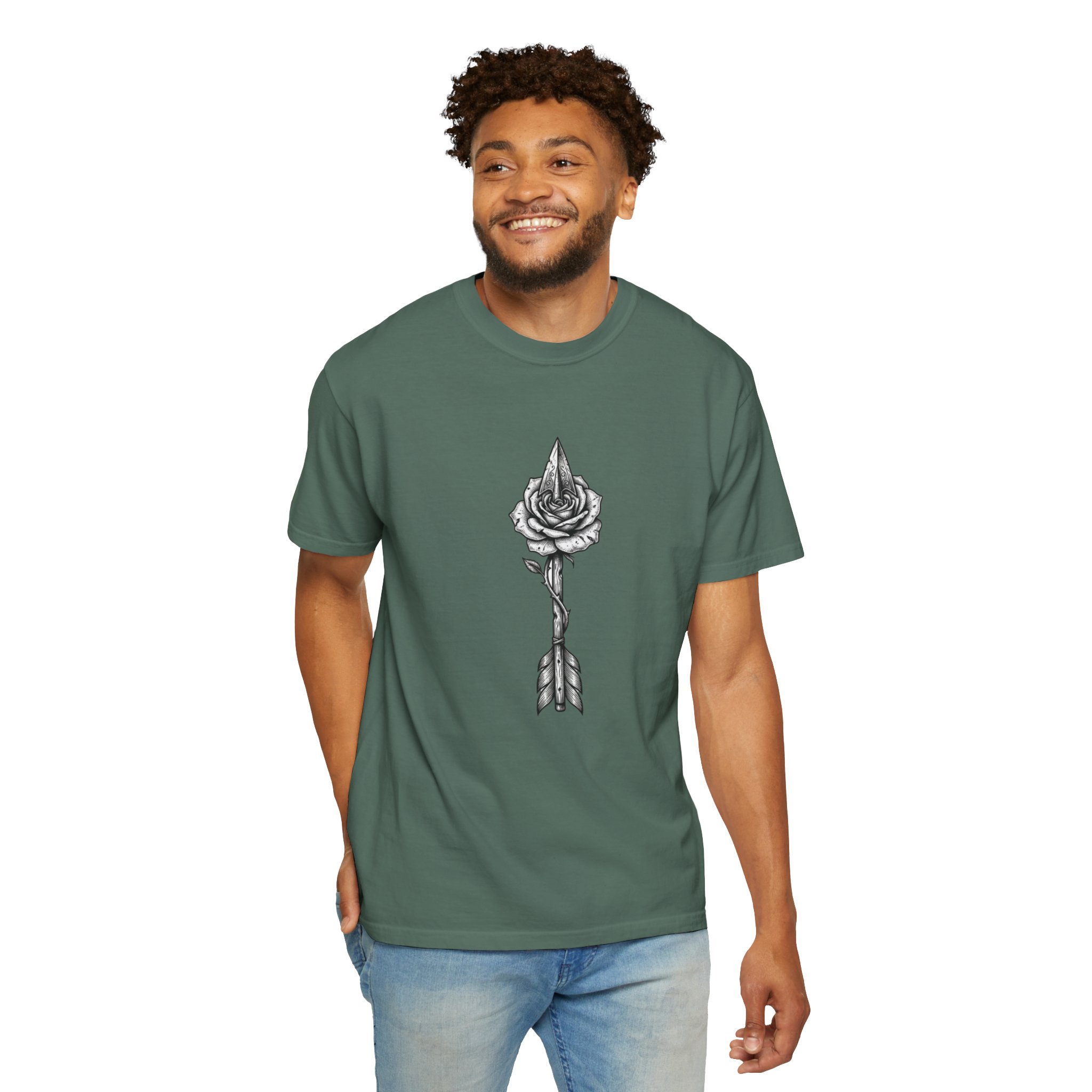 Rose Arrow Graphic T-Shirt - Image 11