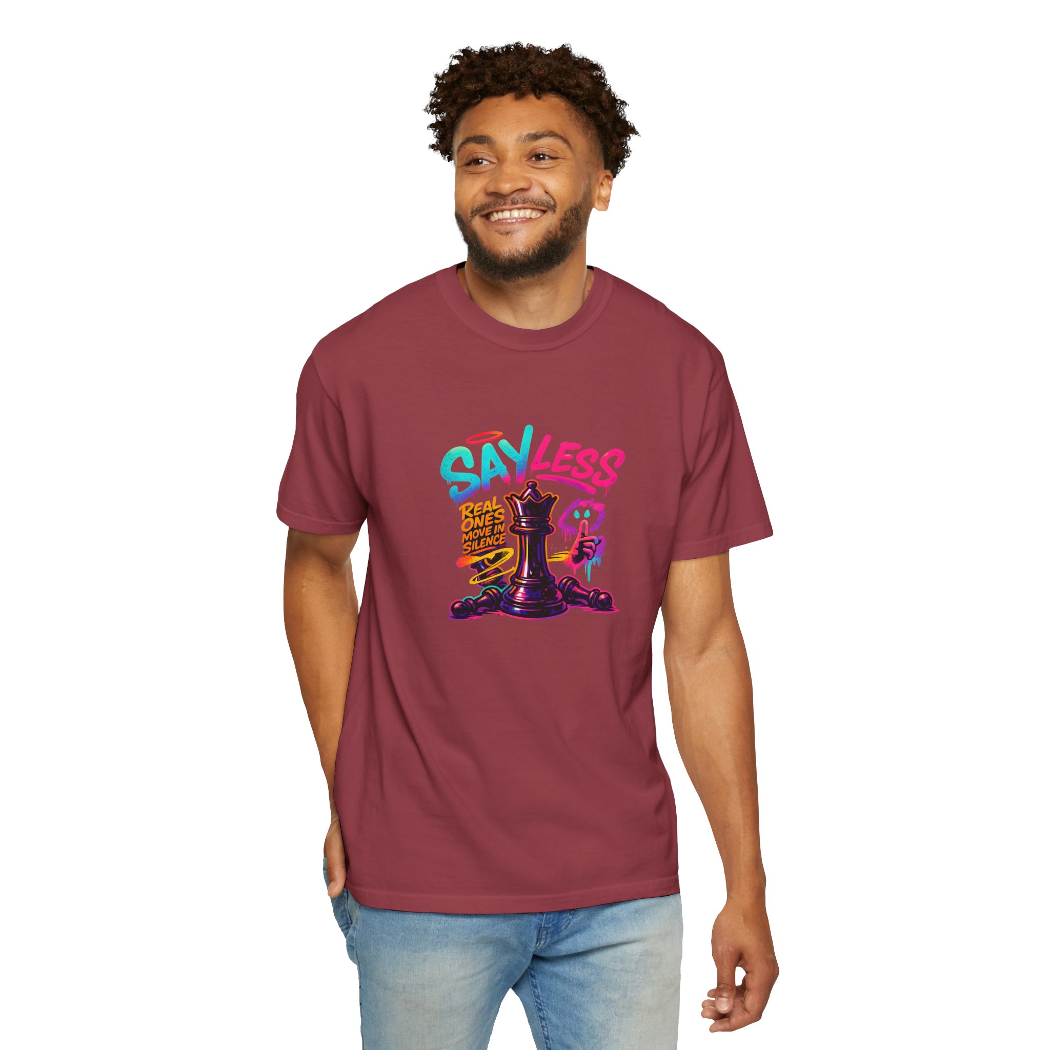 Say Less Chess King T-Shirt - Image 19