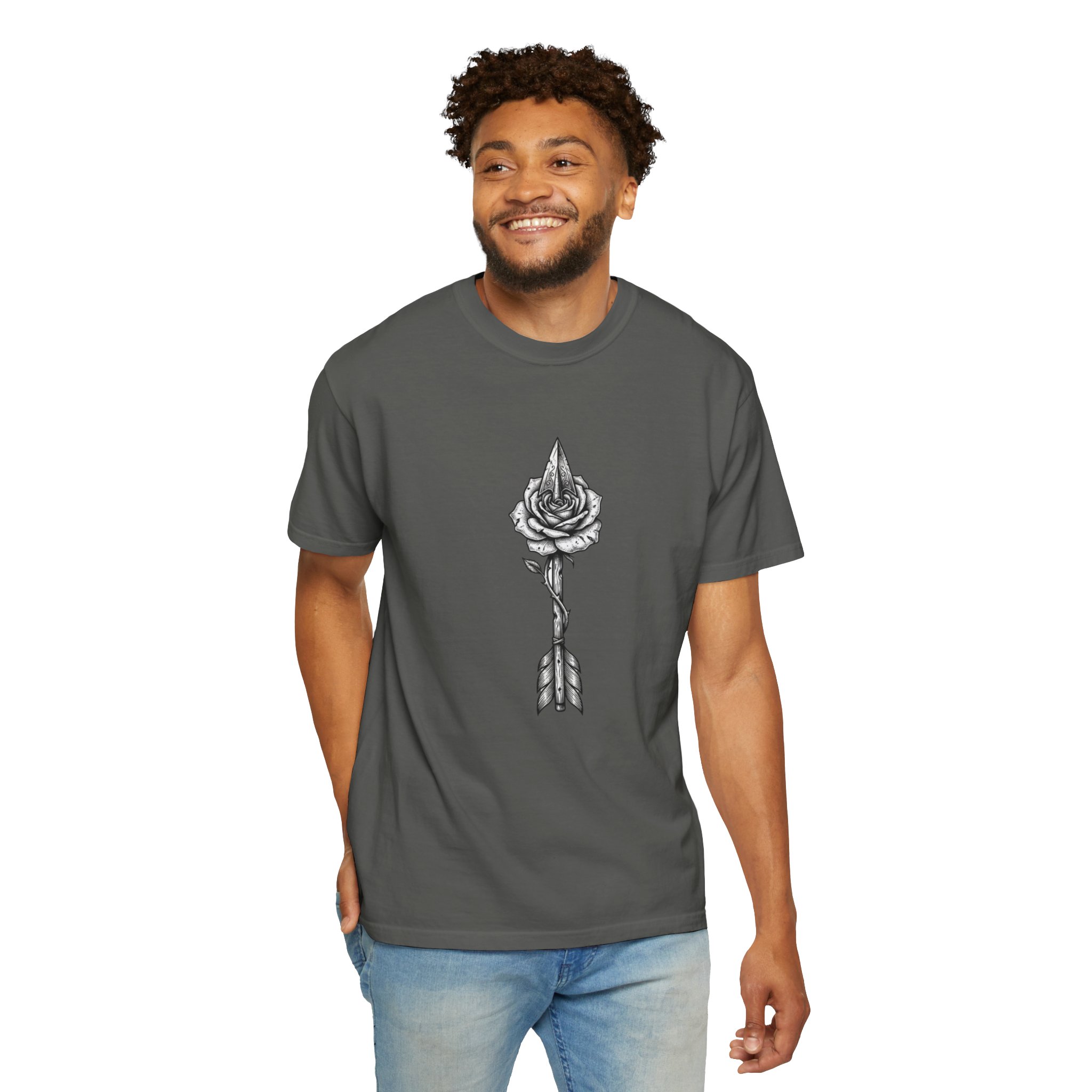 Rose Arrow Graphic T-Shirt - Image 6