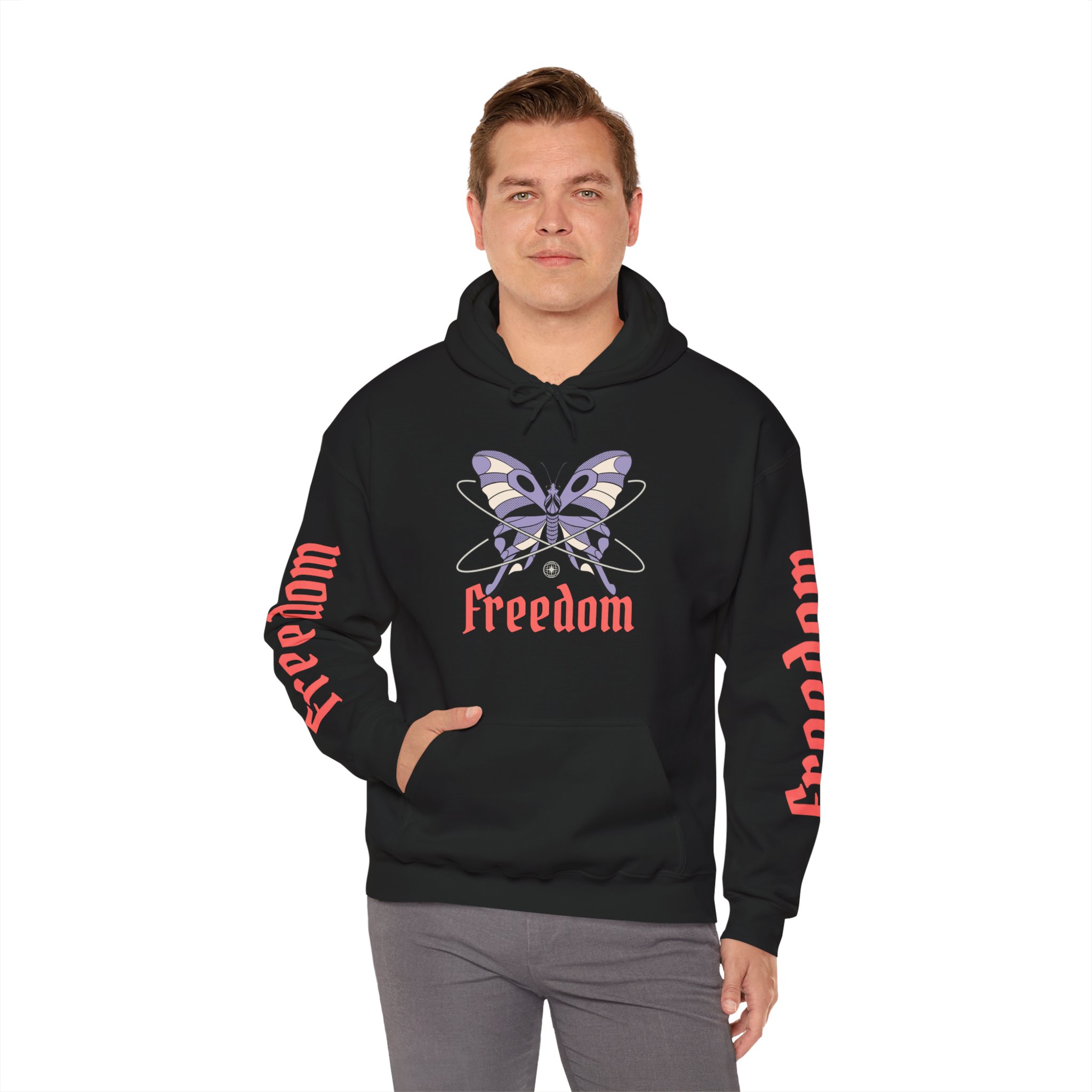 Freedom Butterfly Hoodie - Image 7