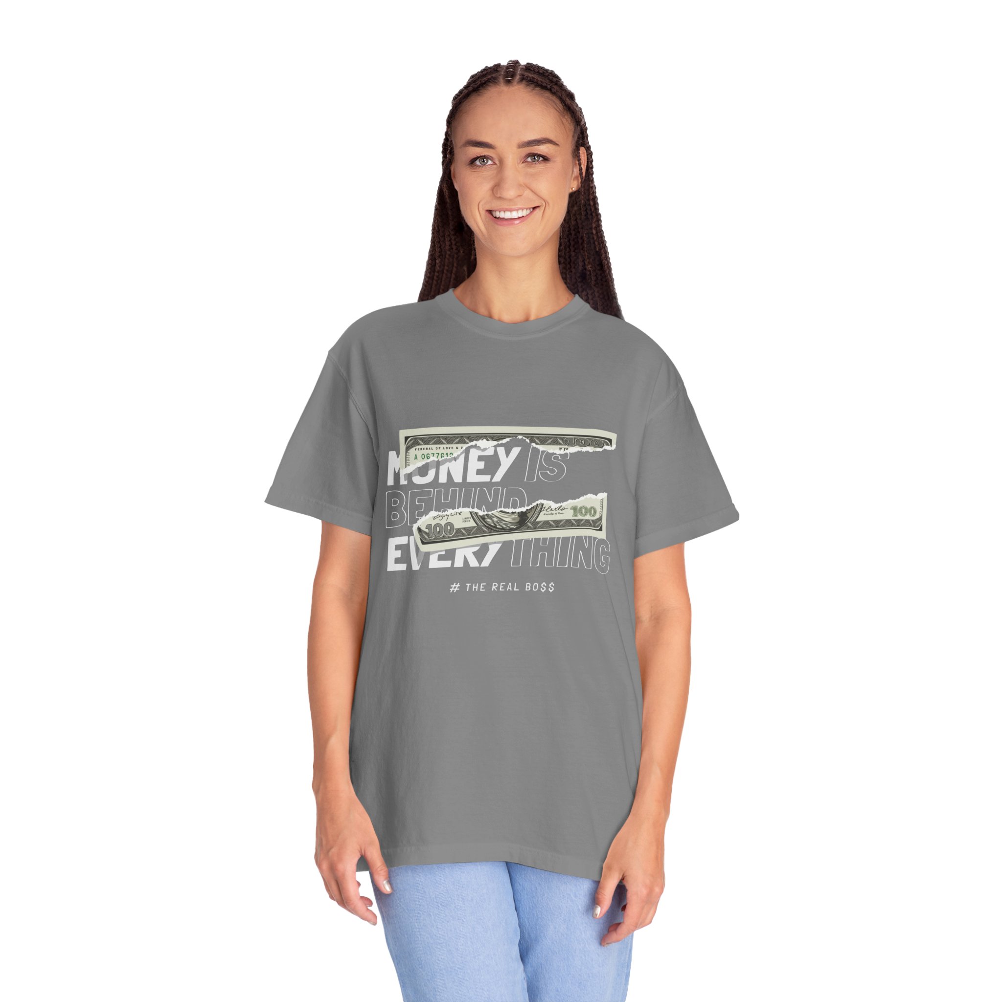 T-Shirt — Money Graphic Tee (100 Dollar Strip) - Image 6
