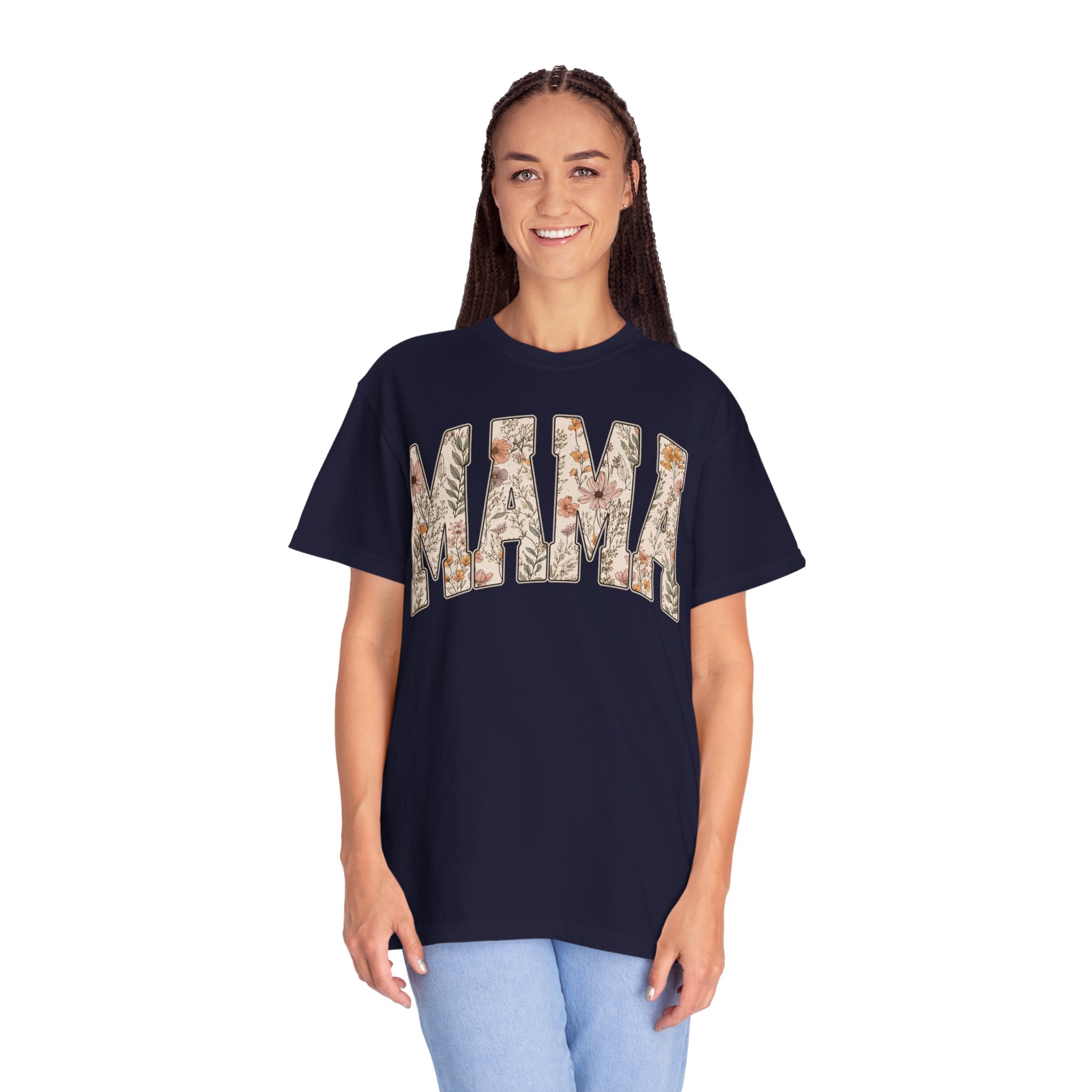 Mama Floral T-Shirt — Vintage Garden Mom Tee for Mother's Day - Image 13