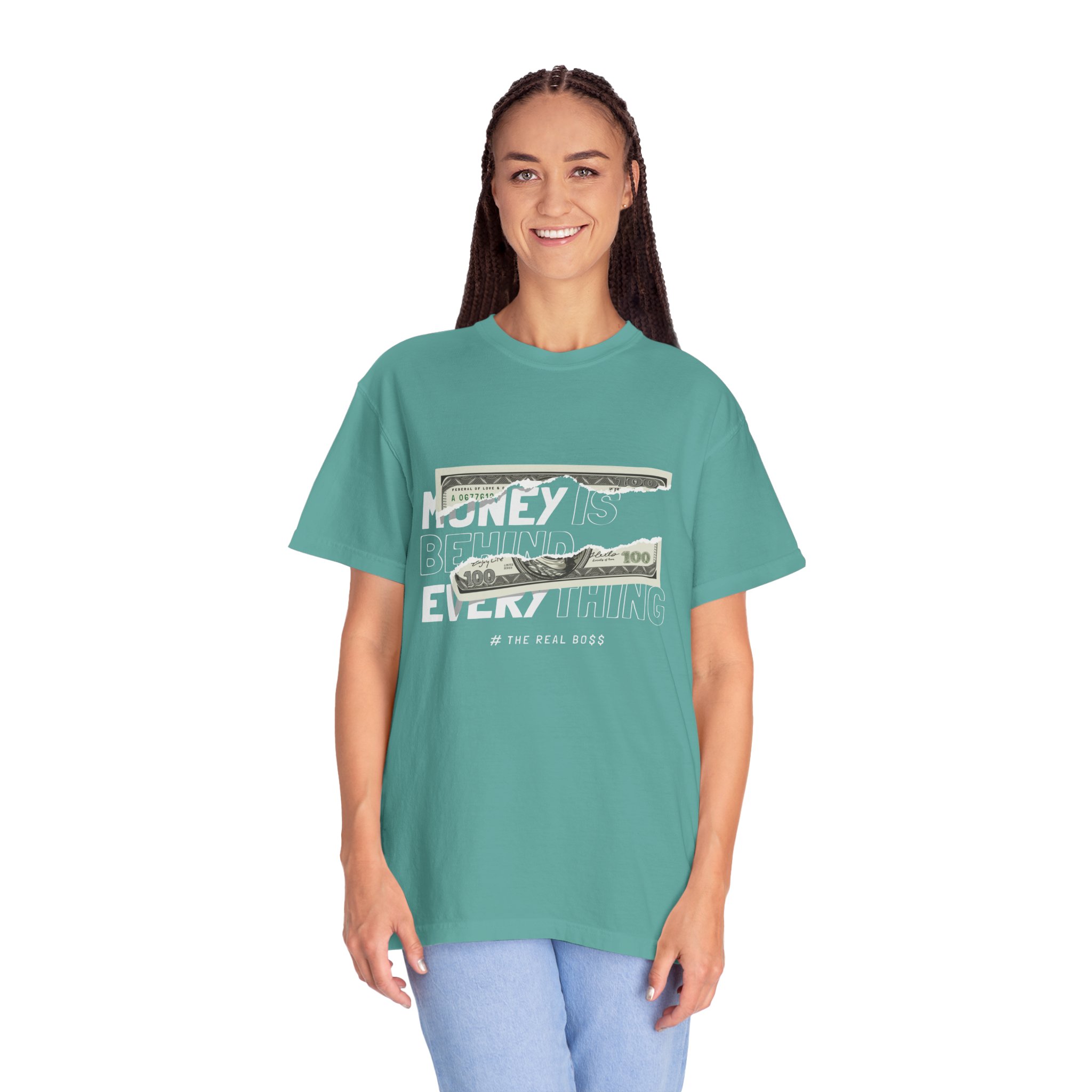 T-Shirt — Money Graphic Tee (100 Dollar Strip) - Image 10