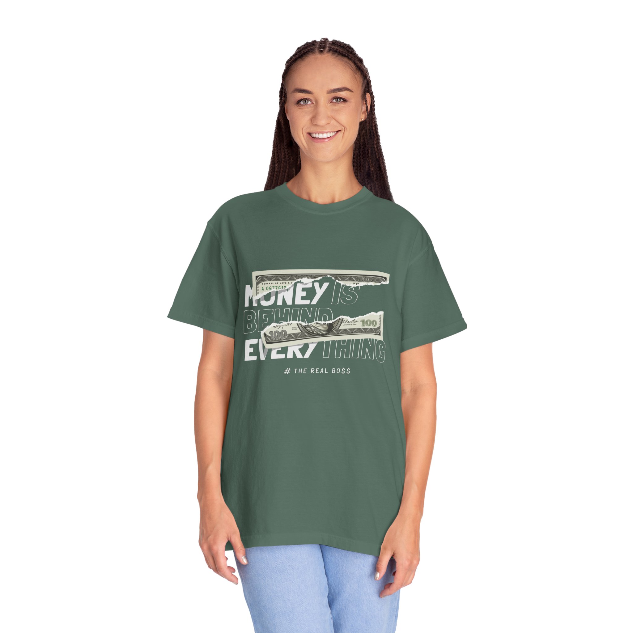 T-Shirt — Money Graphic Tee (100 Dollar Strip) - Image 9