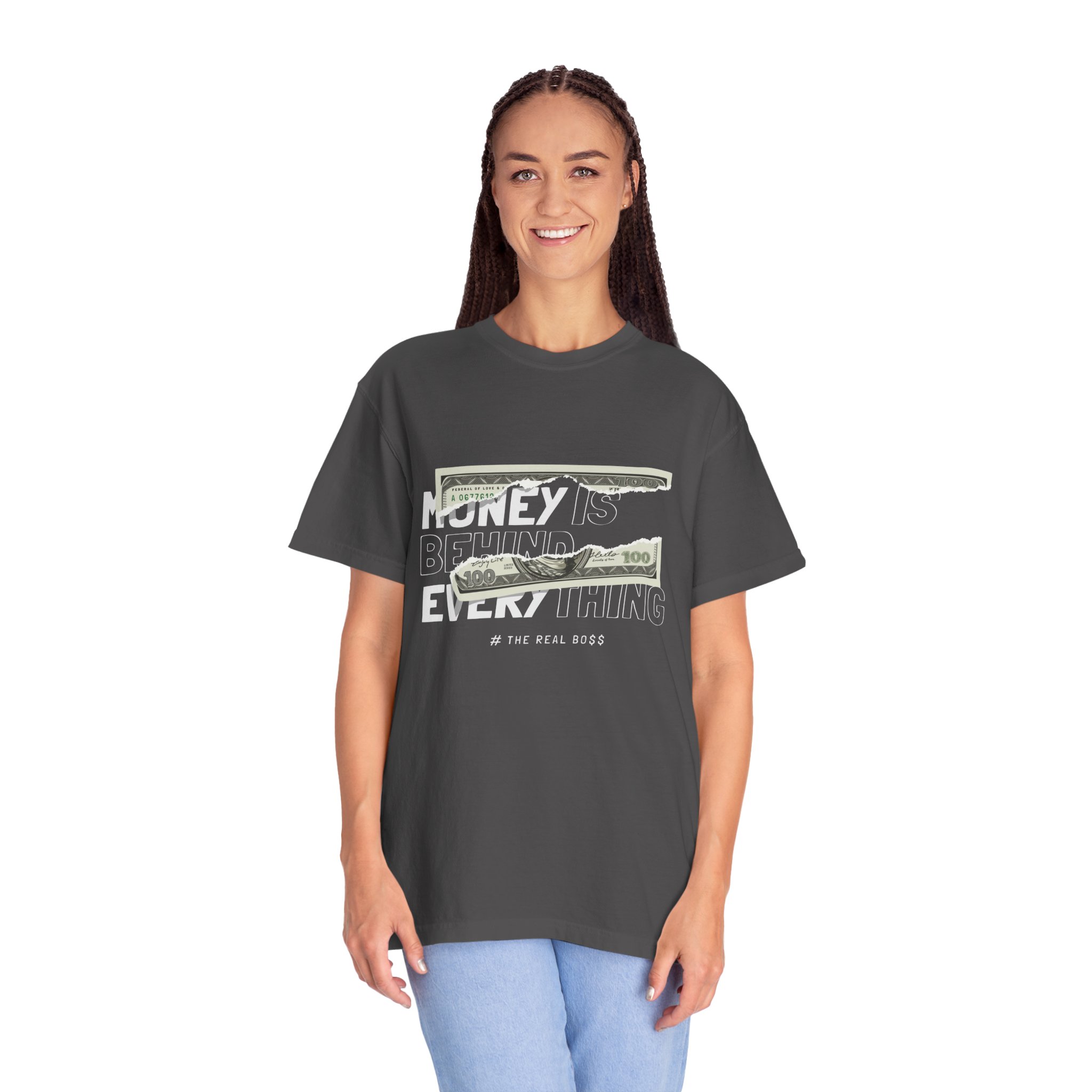 T-Shirt — Money Graphic Tee (100 Dollar Strip) - Image 15