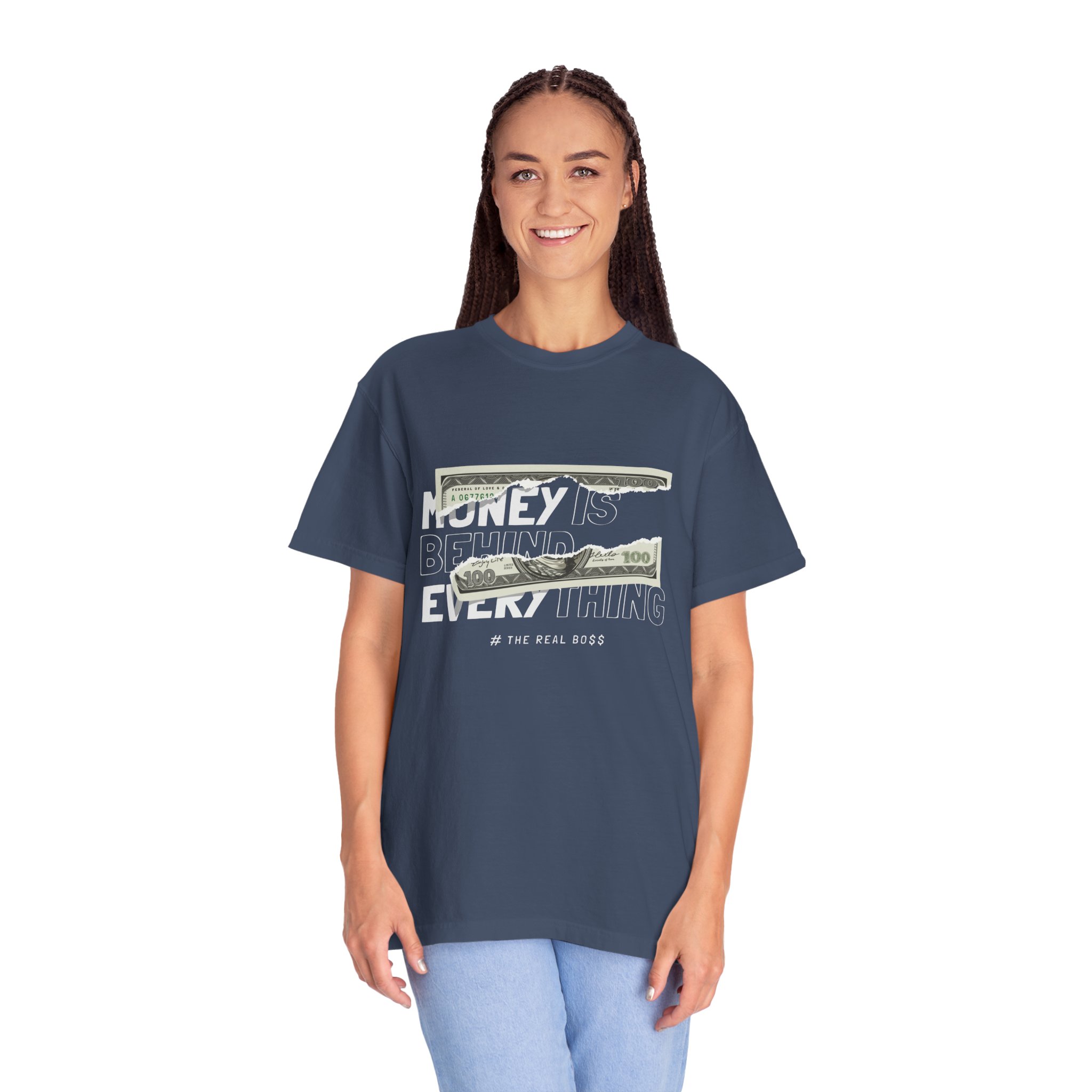 T-Shirt — Money Graphic Tee (100 Dollar Strip) - Image 13
