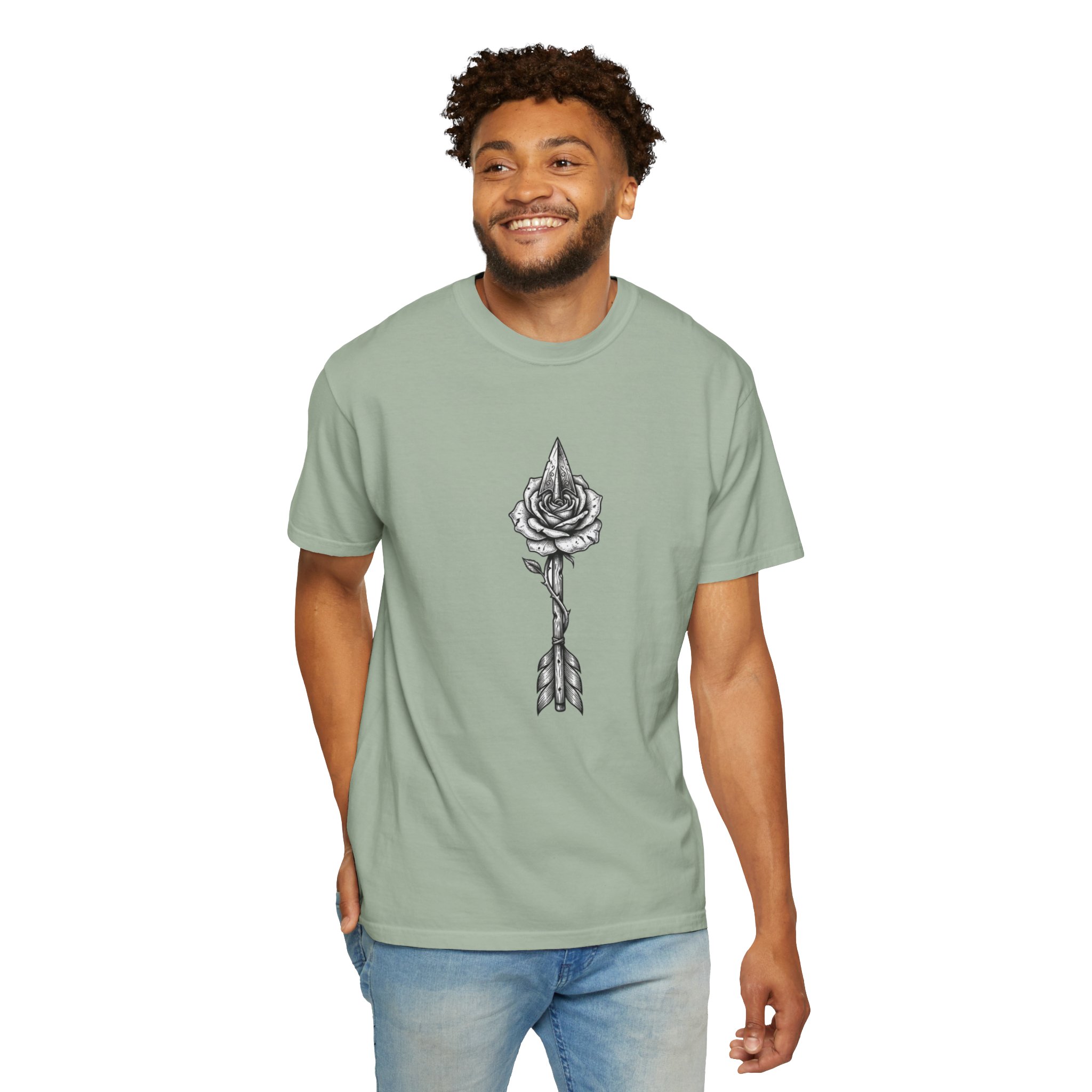 Rose Arrow Graphic T-Shirt - Image 10