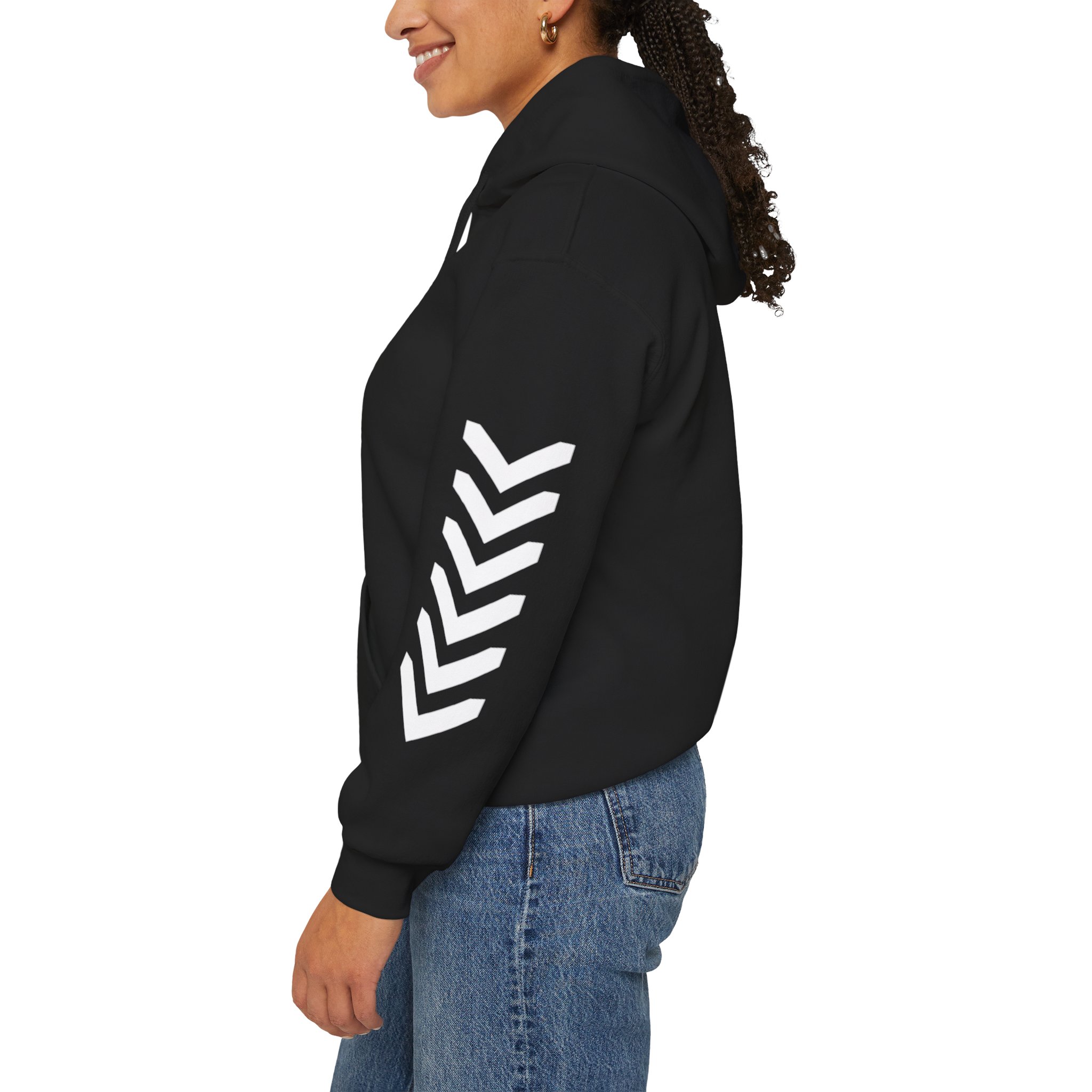 Keep Movin' Forward Hoodie – Motivational Graphic Hoodie - Image 3