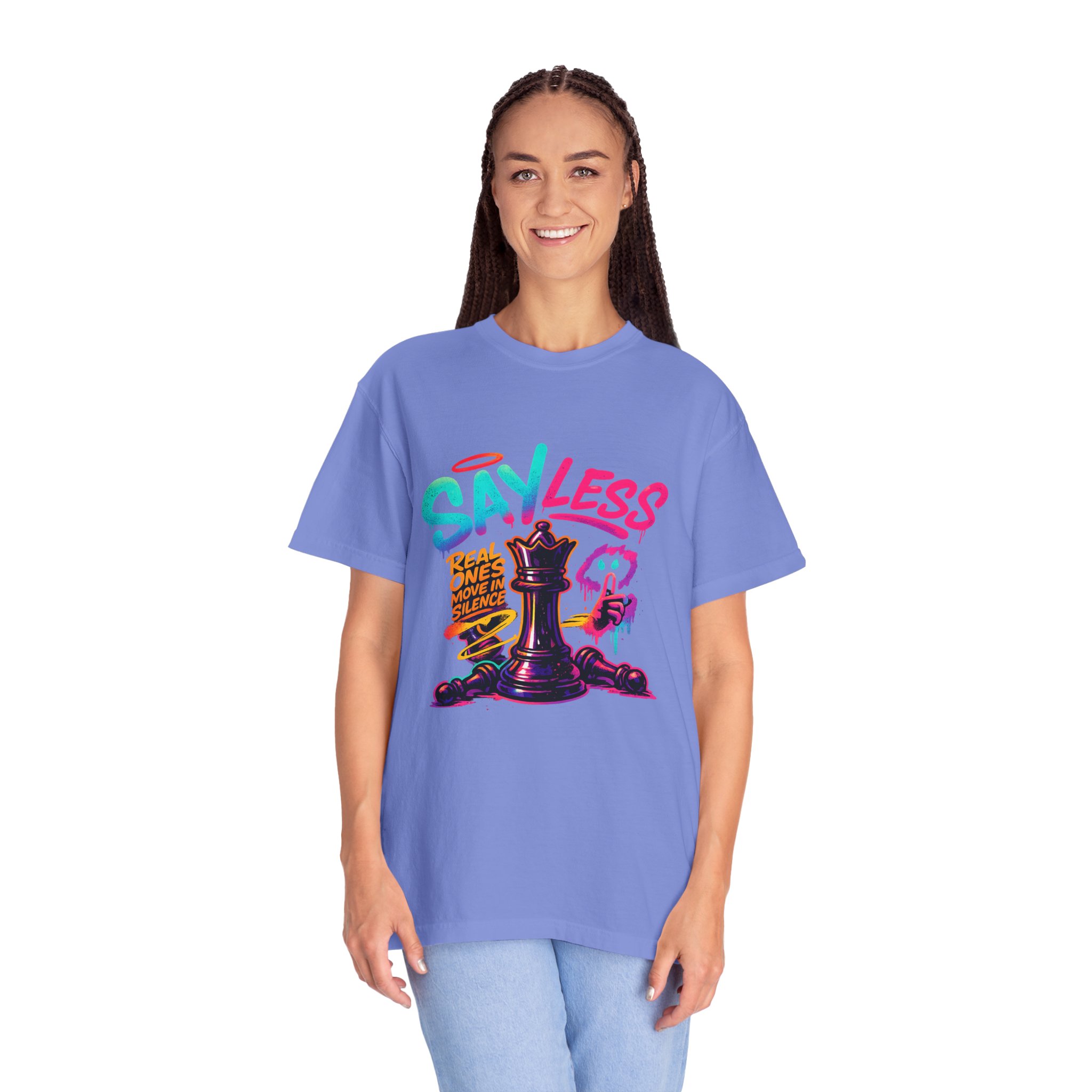 Say Less Chess King Graphic T-Shirt - Image 12