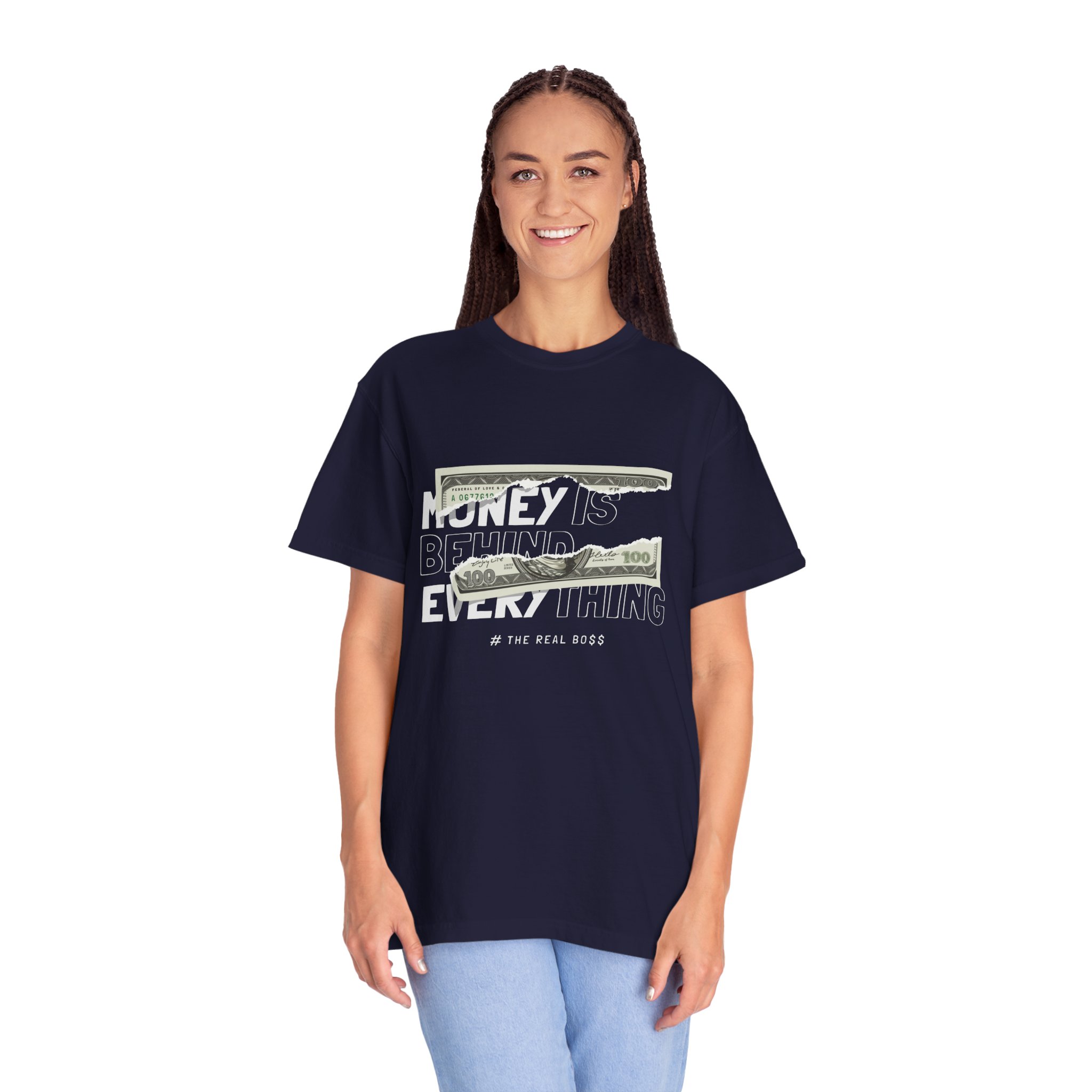 T-Shirt — Money Graphic Tee (100 Dollar Strip) - Image 14