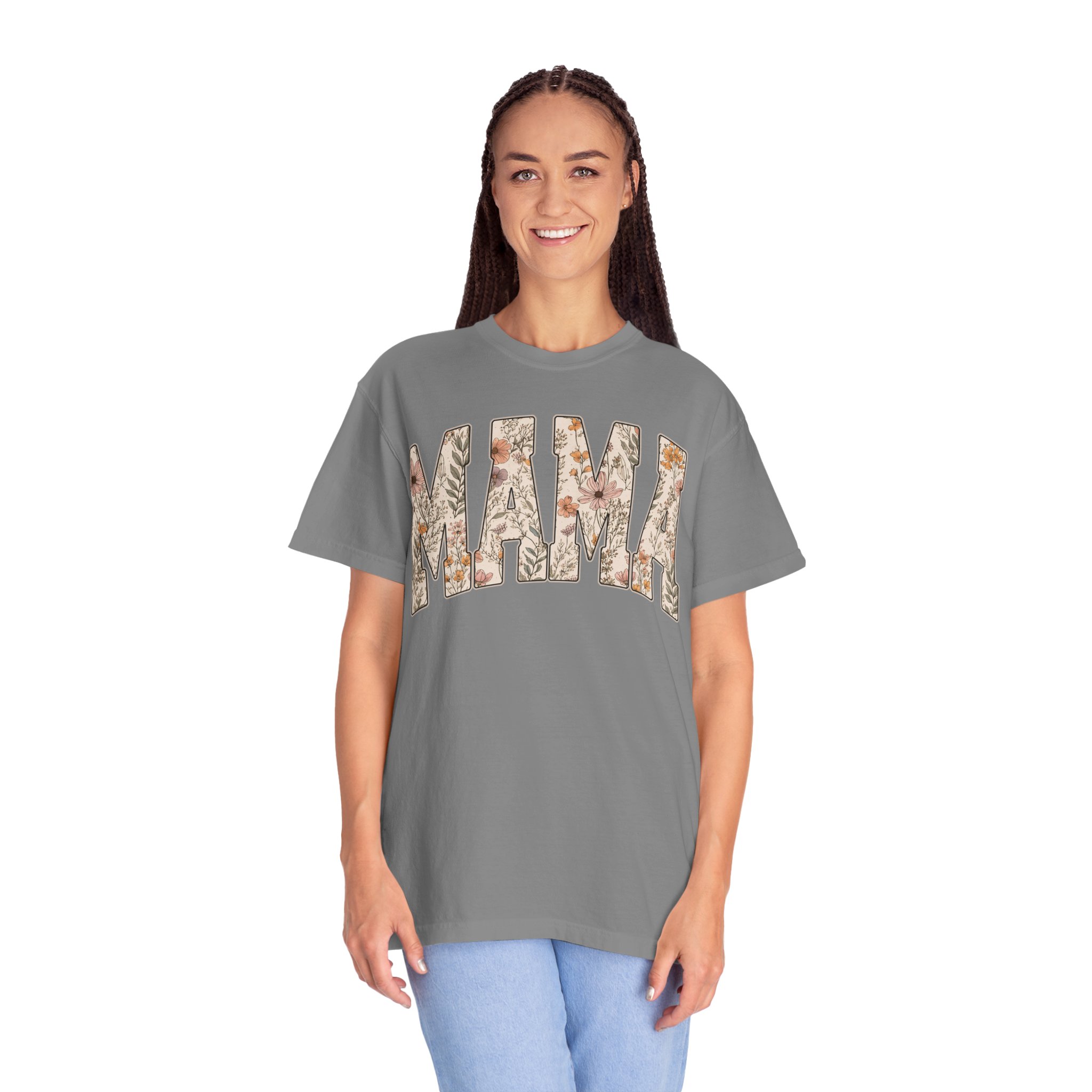 Mama Floral T-Shirt — Vintage Garden Mom Tee for Mother's Day - Image 6