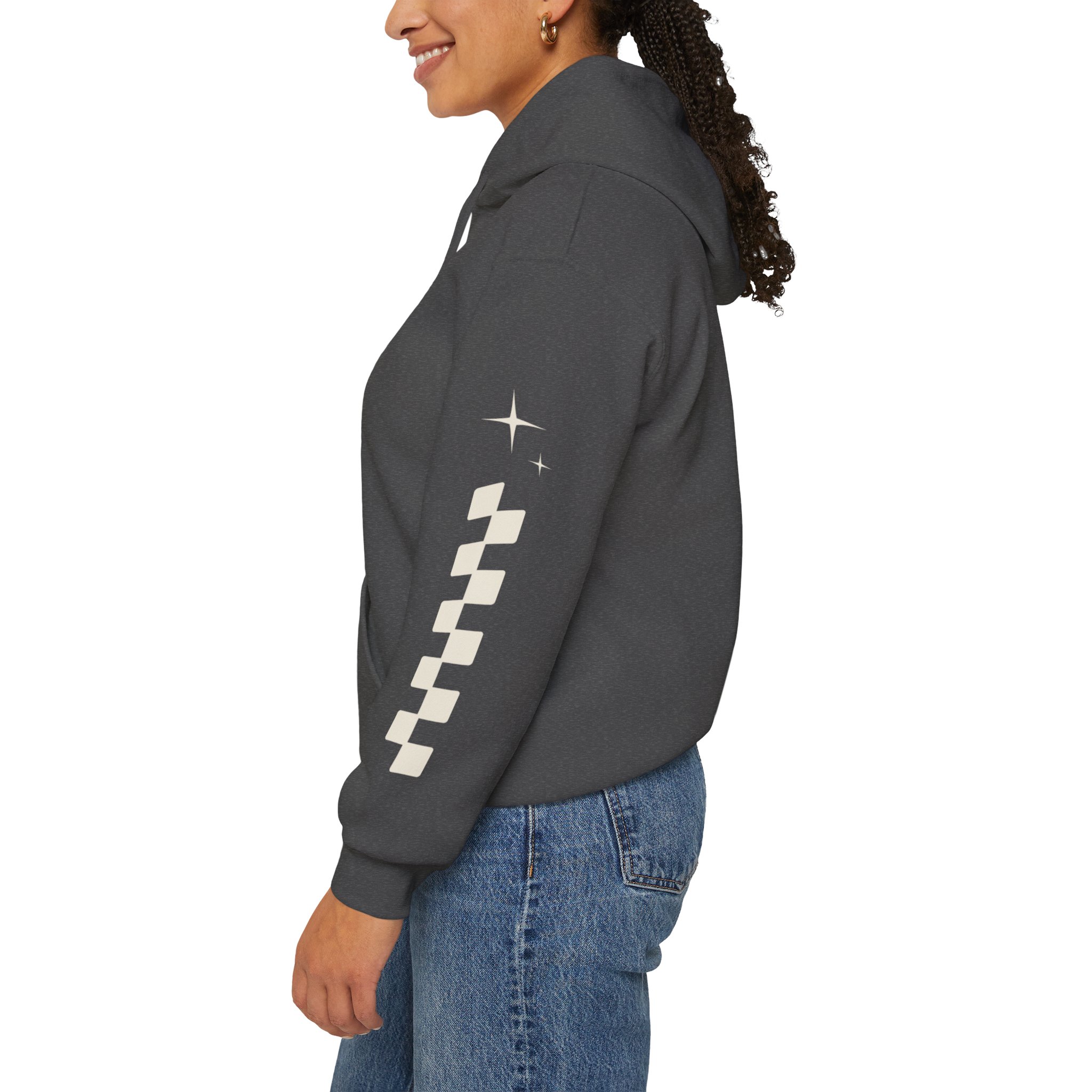 Crazy Graphic Hoodie — “Like So Crazy” Retro Racing Sleeve Pullover - Image 15