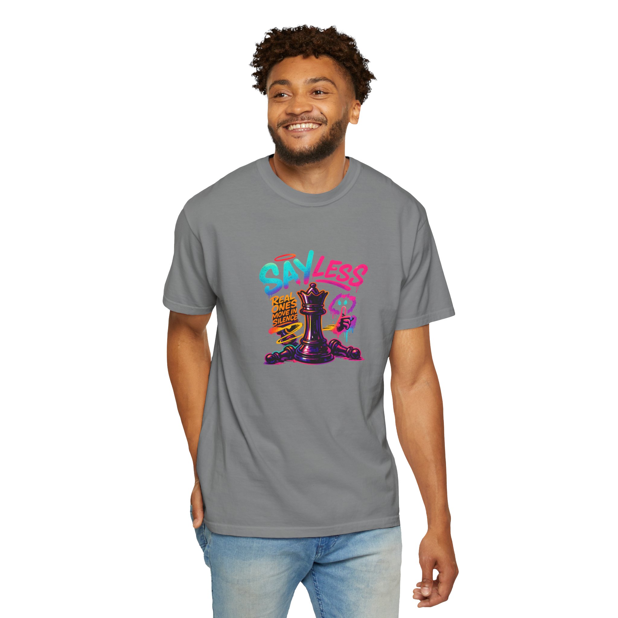 Say Less Chess King T-Shirt - Image 10