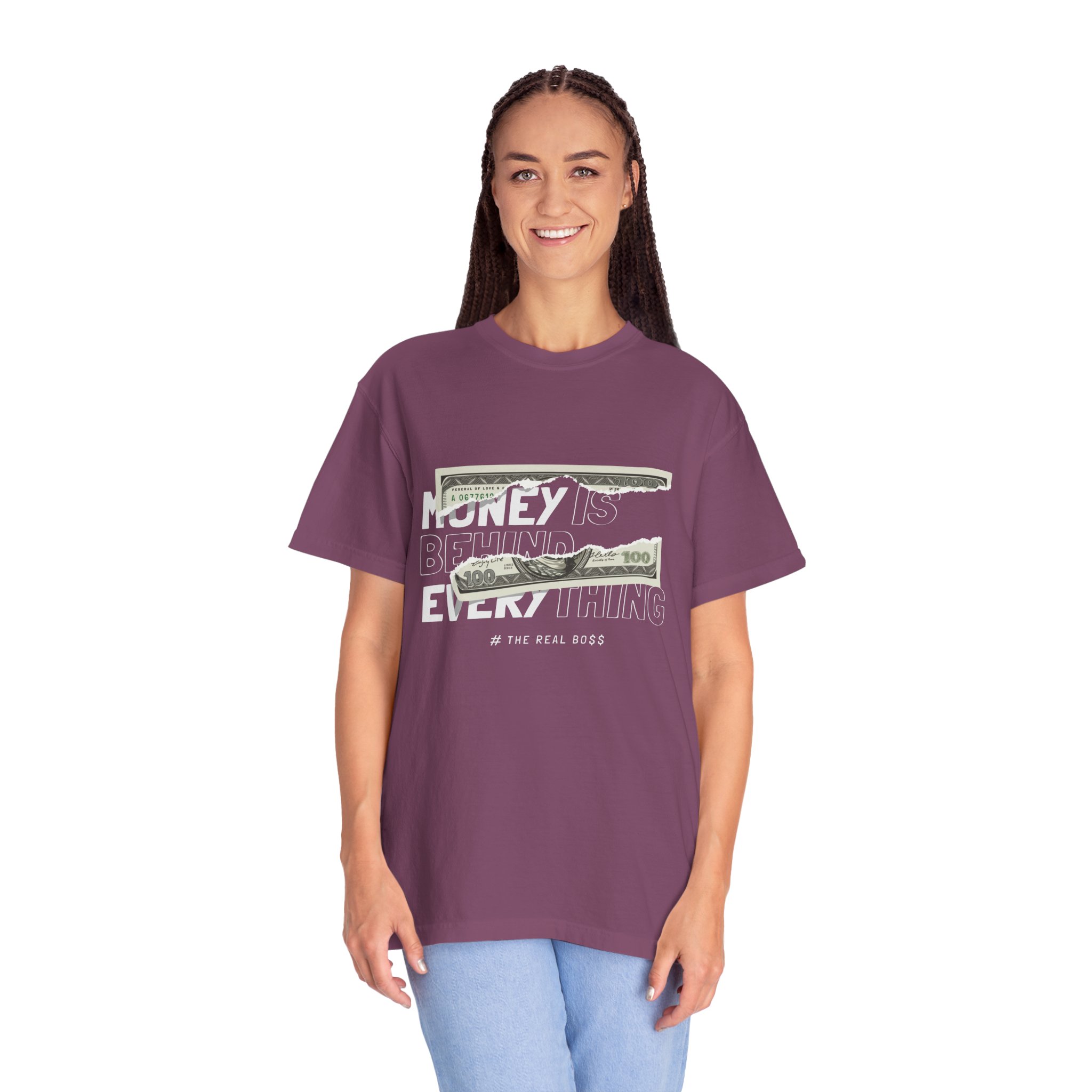 T-Shirt — Money Graphic Tee (100 Dollar Strip) - Image 17