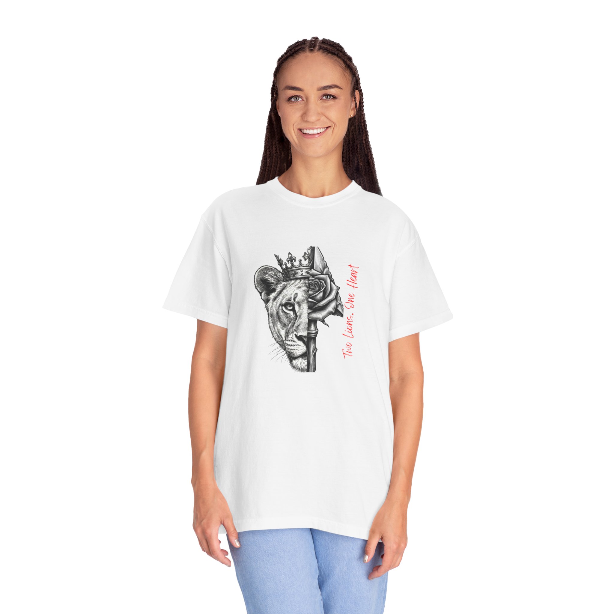 Lion King Split Face T-Shirt — 'You Know Who I Am' Graphic Tee