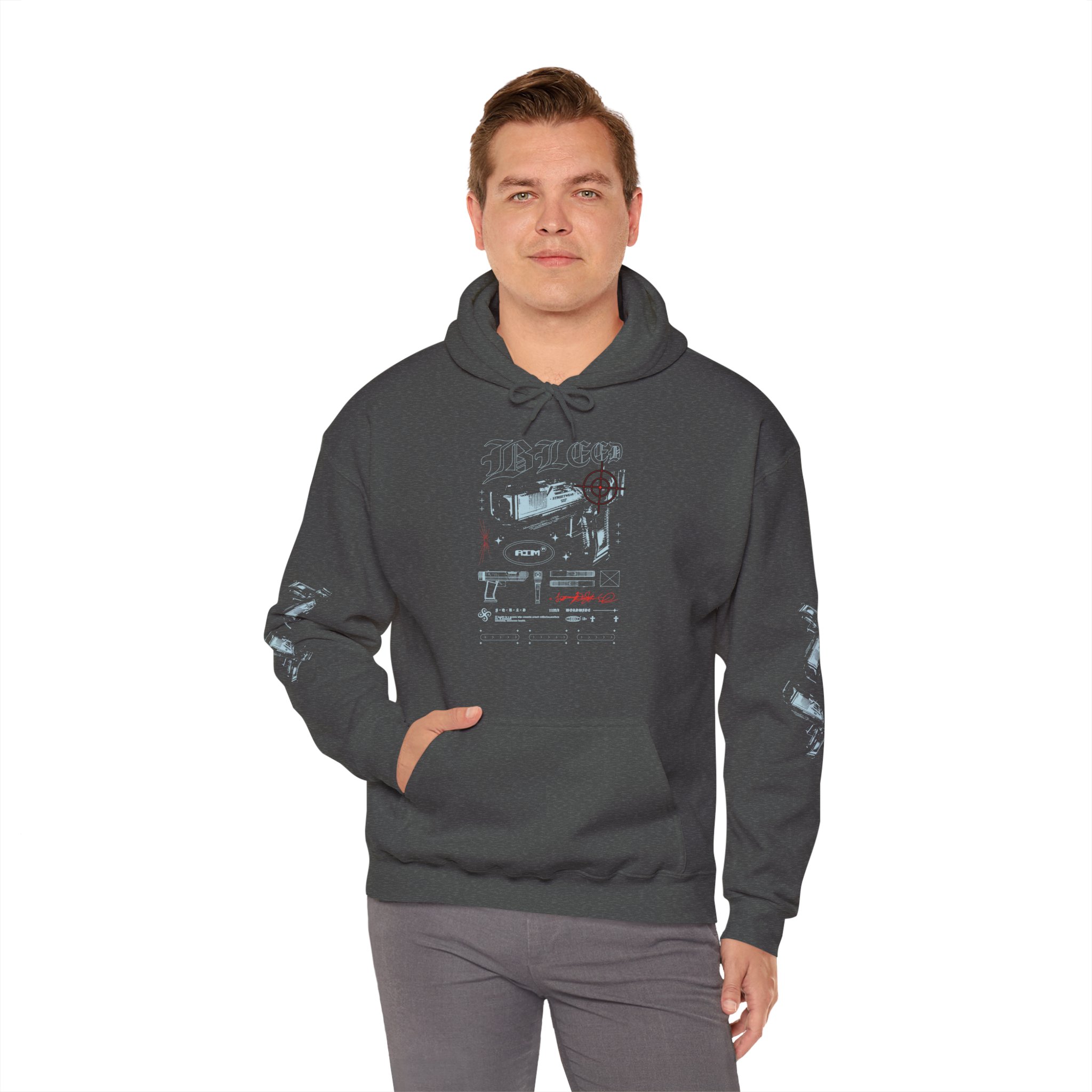 Band Tour Hoodie – Grunge Motorcycle Graphic Pullover - Image 13