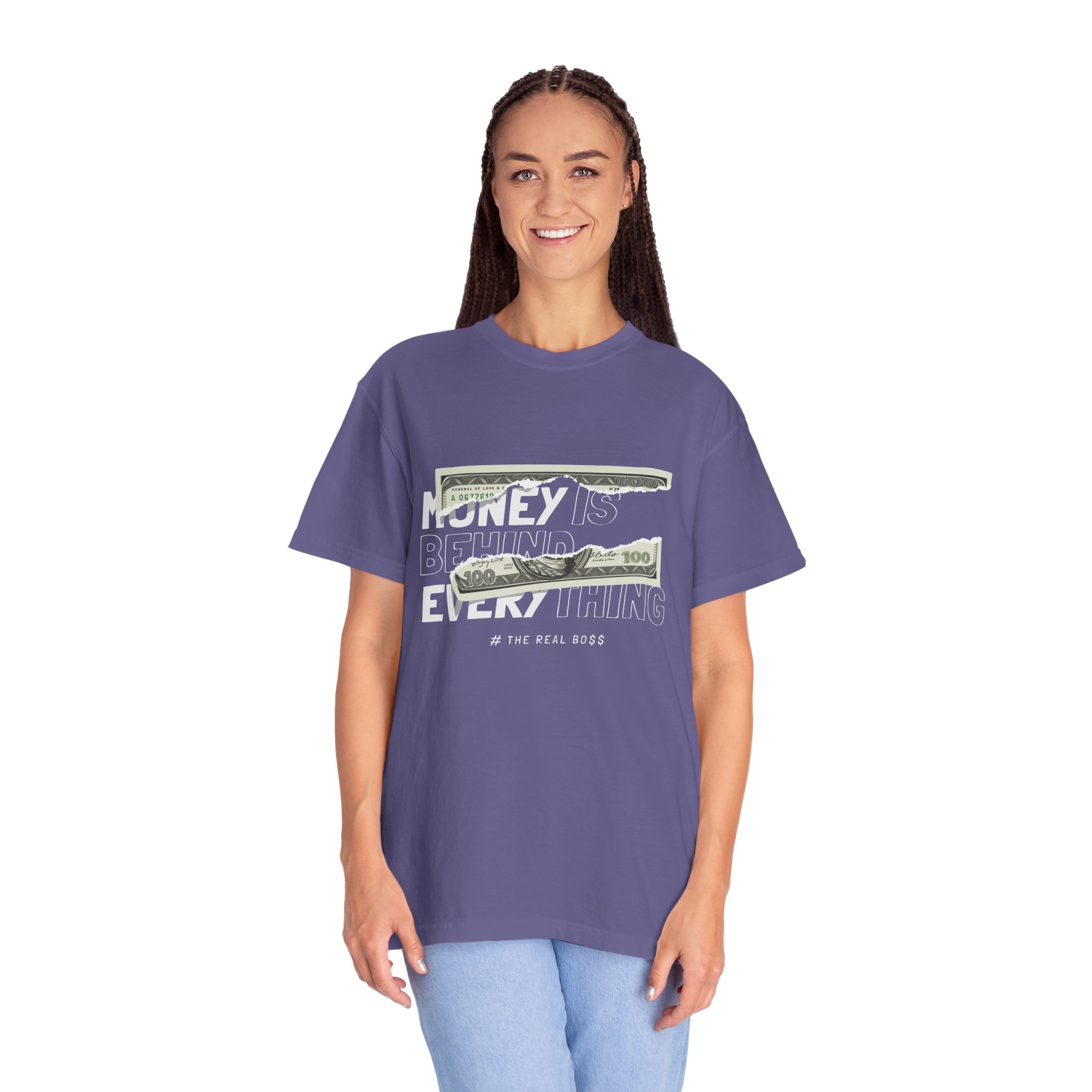 T-Shirt — Money Graphic Tee (100 Dollar Strip) - Image 16
