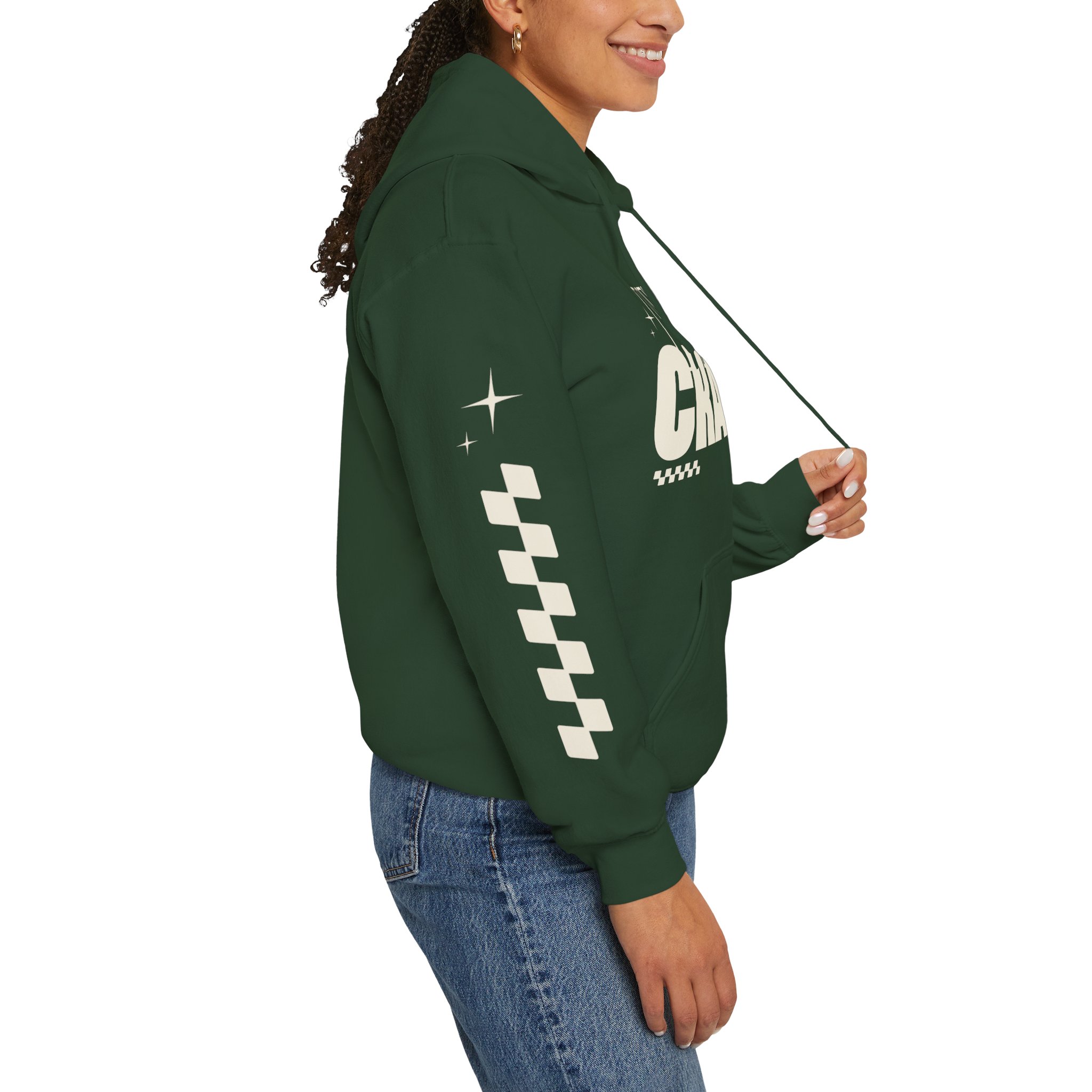Crazy Graphic Hoodie — “Like So Crazy” Retro Racing Sleeve Pullover - Image 11