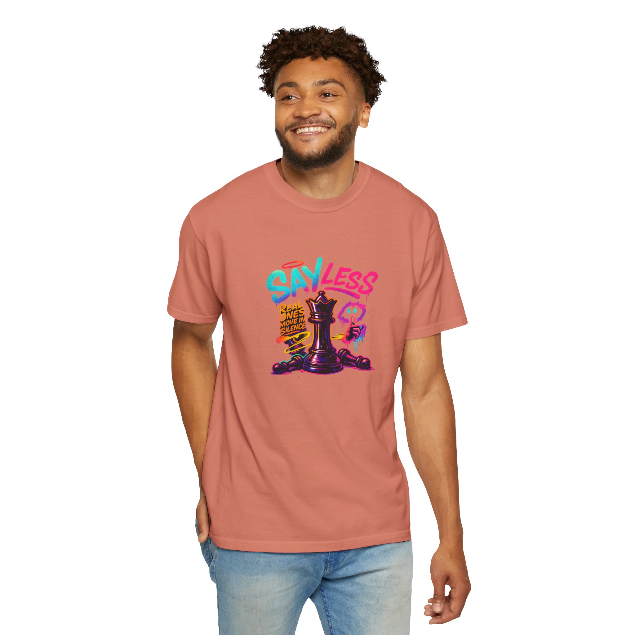 Say Less Chess King T-Shirt - Image 3