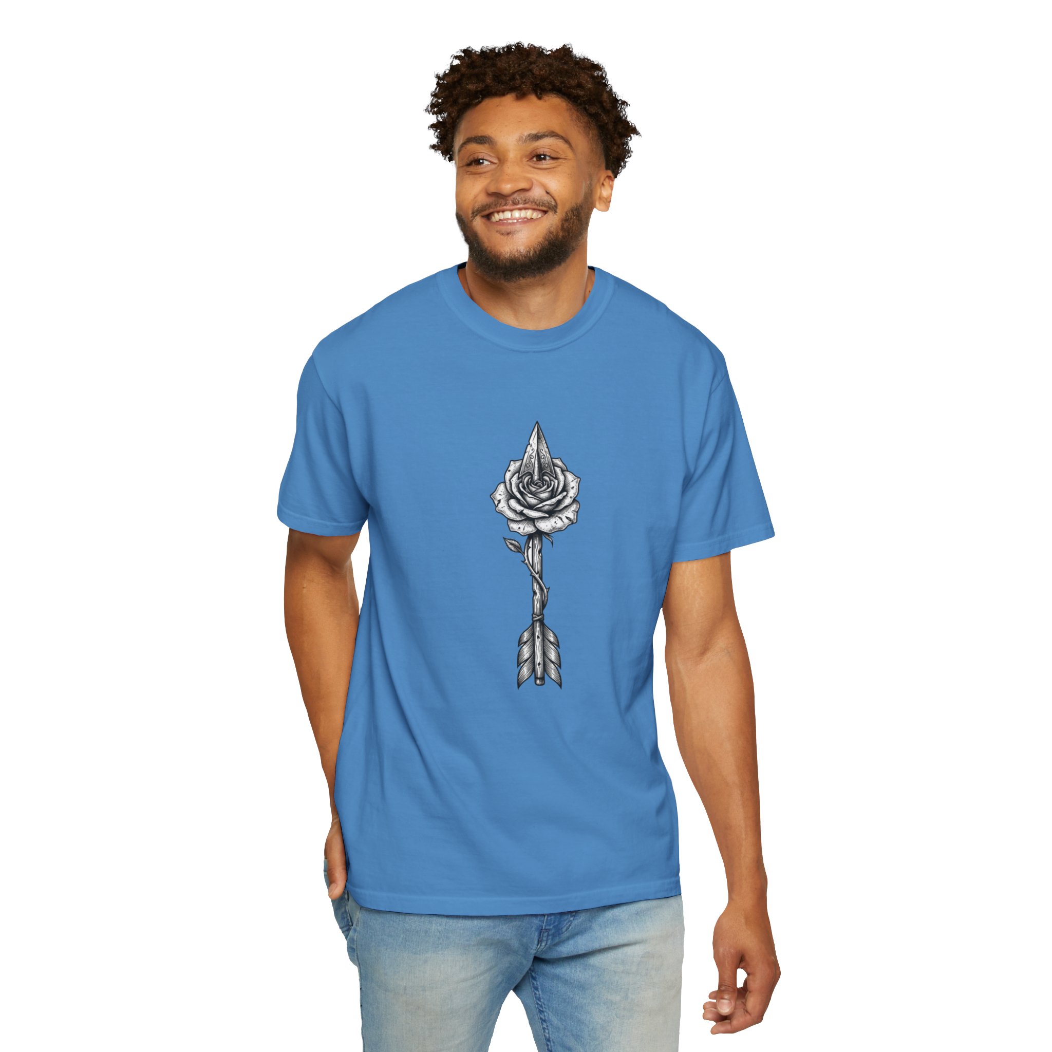 Rose Arrow Graphic T-Shirt - Image 15
