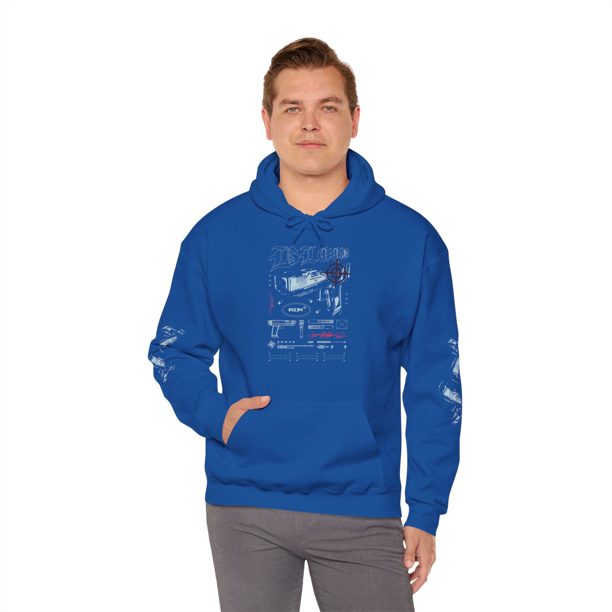 Band Tour Hoodie – Grunge Motorcycle Graphic Pullover - Image 16