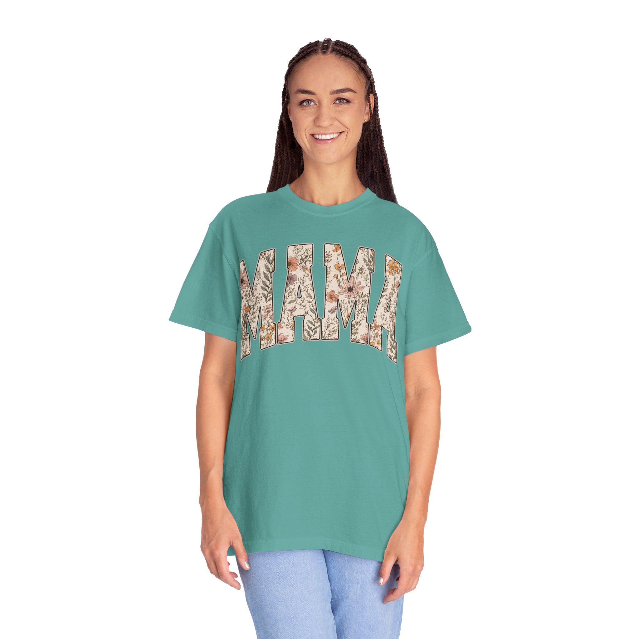 Mama Floral T-Shirt — Vintage Garden Mom Tee for Mother's Day - Image 9