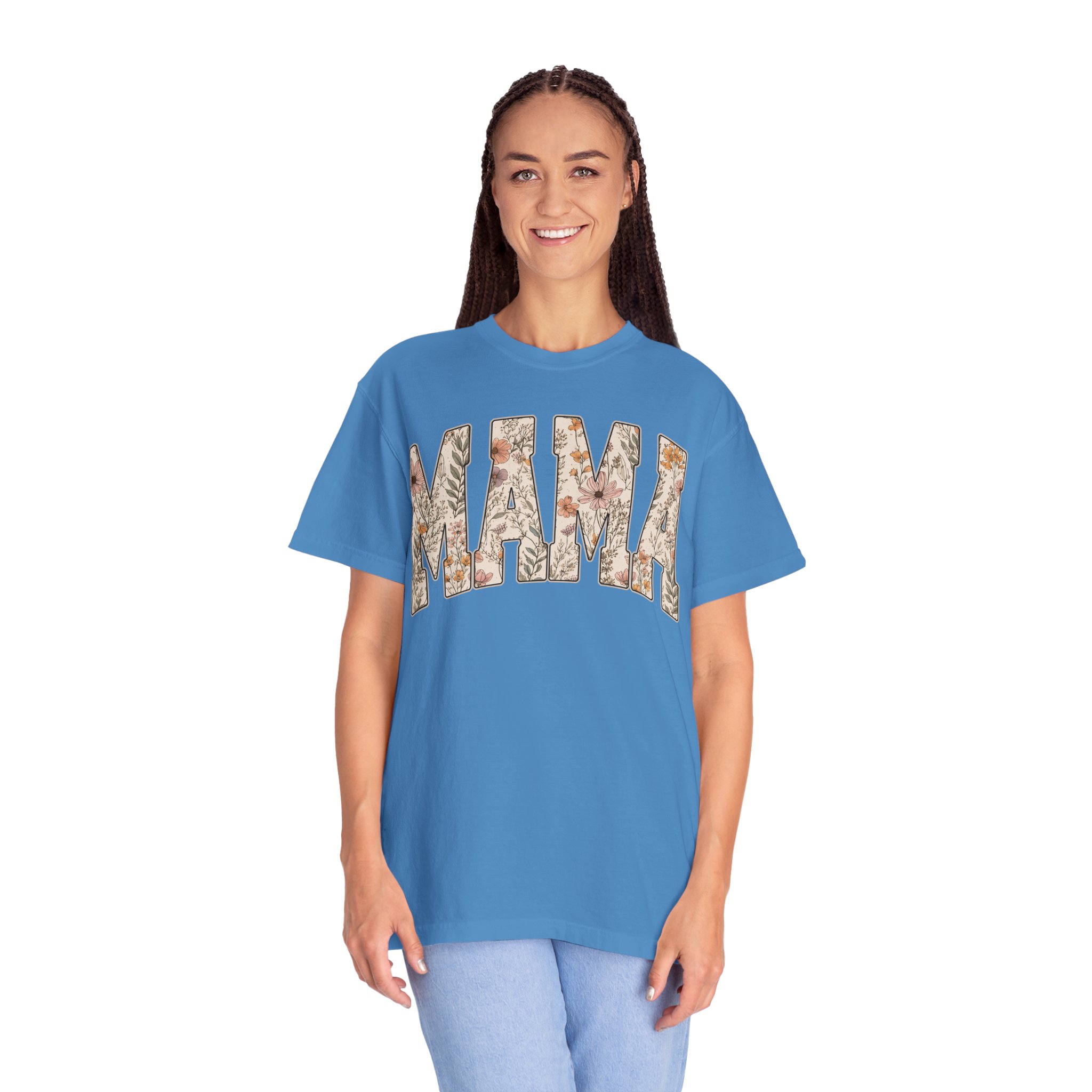 Mama Floral T-Shirt — Vintage Garden Mom Tee for Mother's Day - Image 11