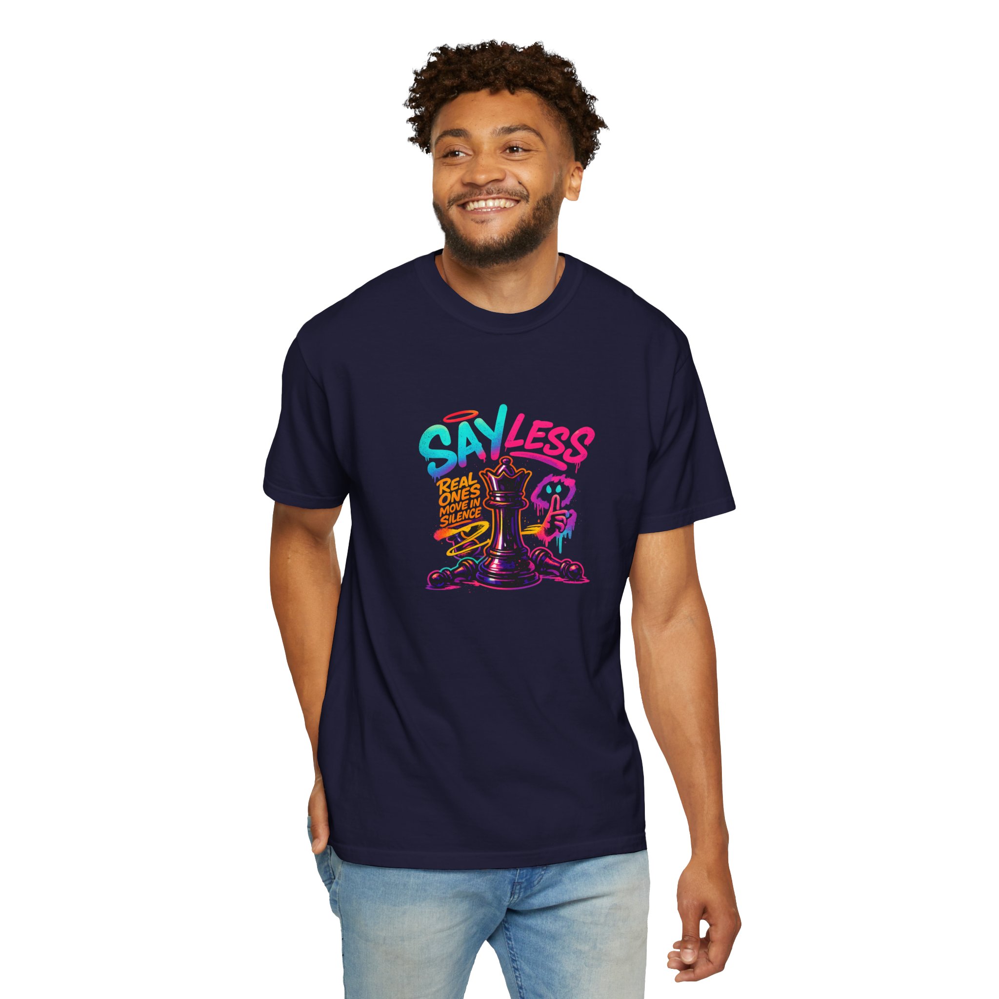 Say Less Chess King T-Shirt - Image 17