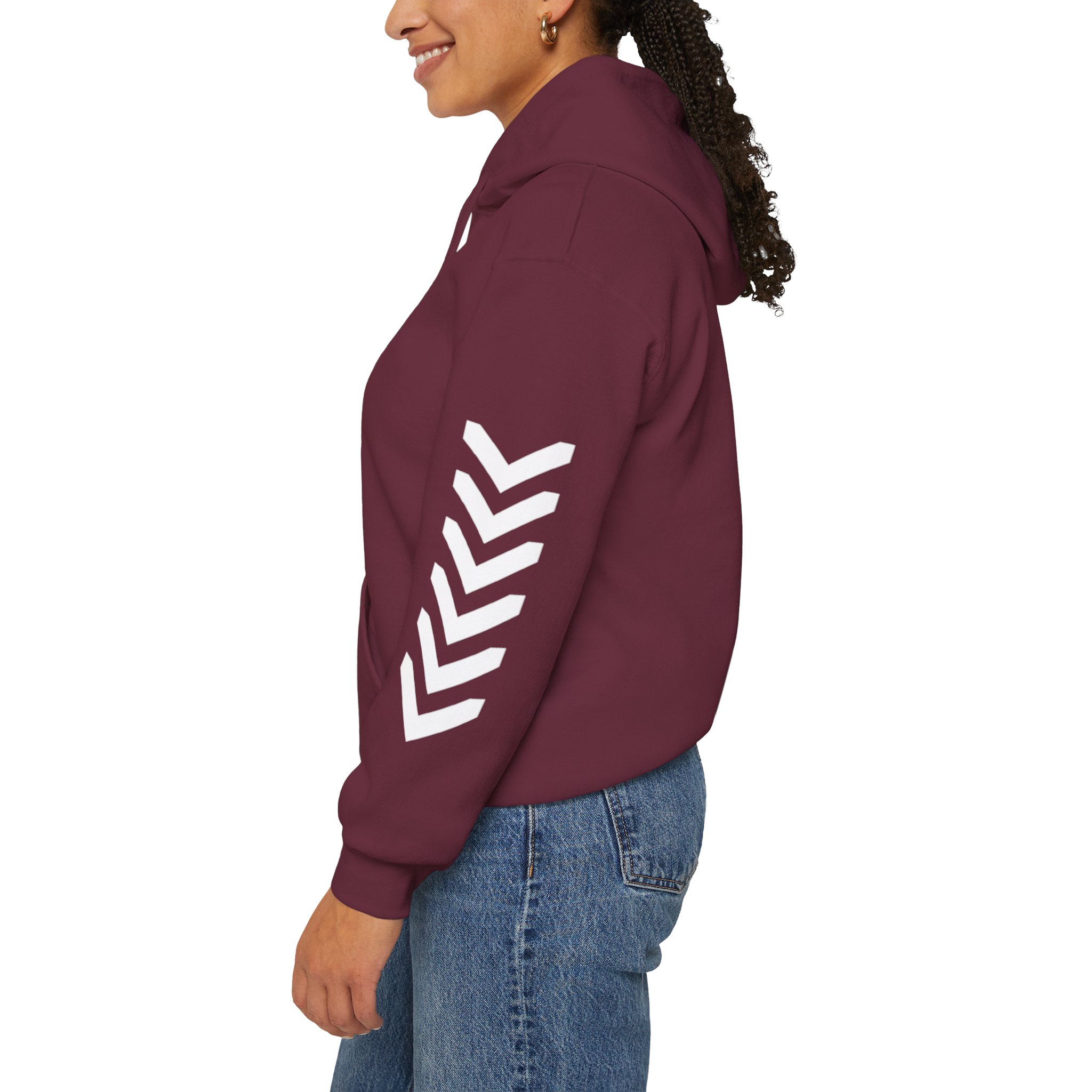 Keep Movin' Forward Hoodie – Motivational Graphic Hoodie - Image 6